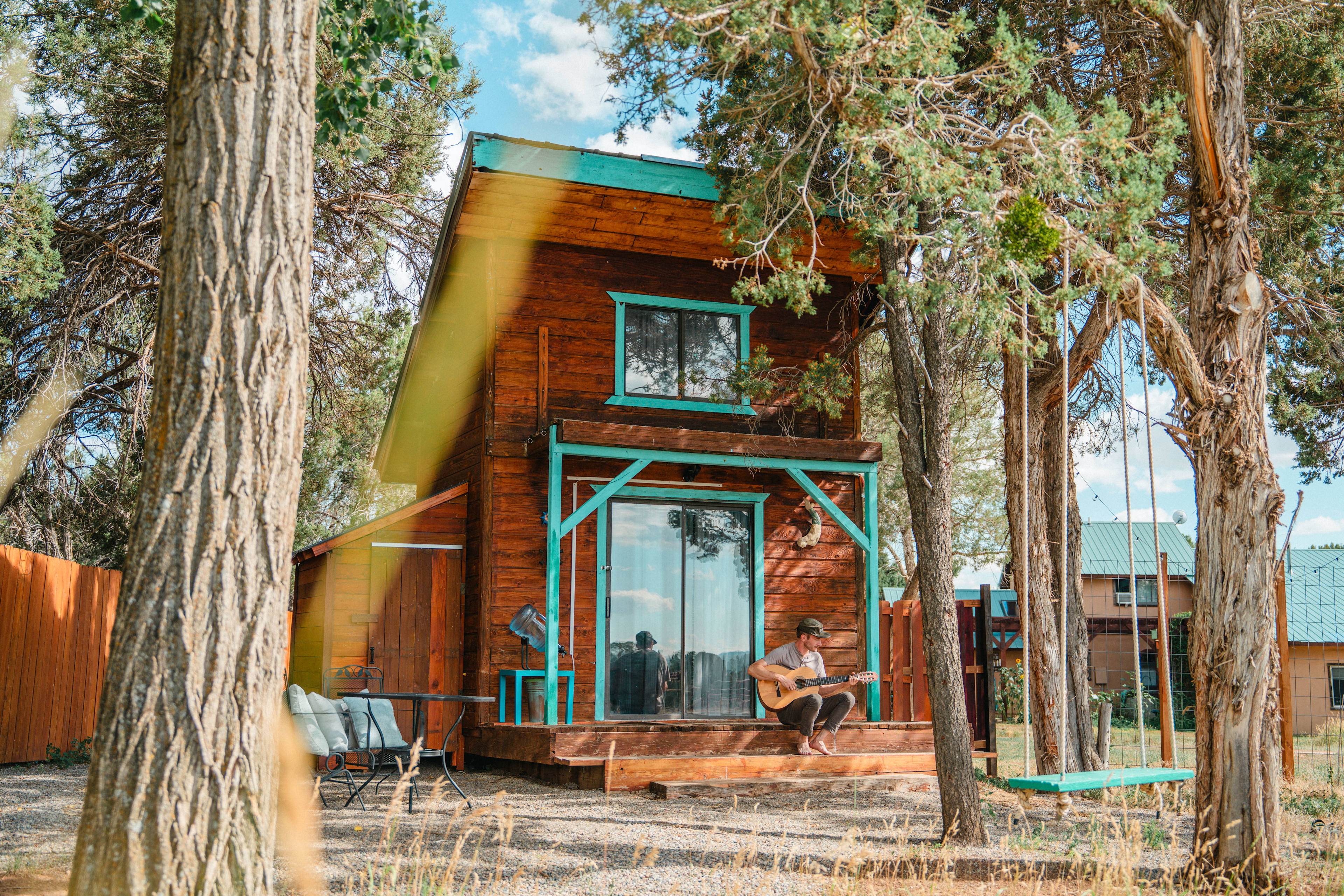 The Art Shack A Tiny Glamping Cabin