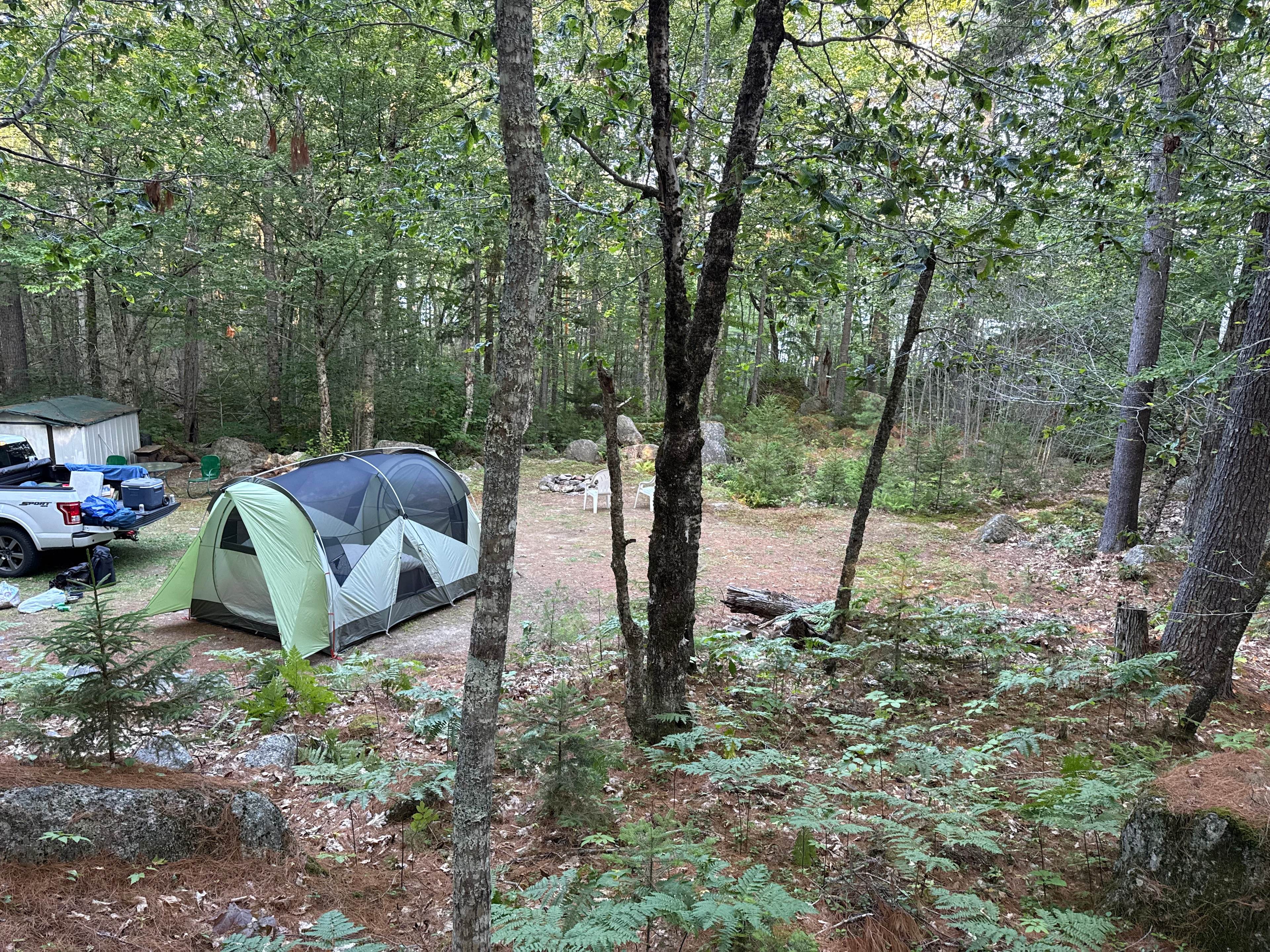 Private Campsite w Lake option