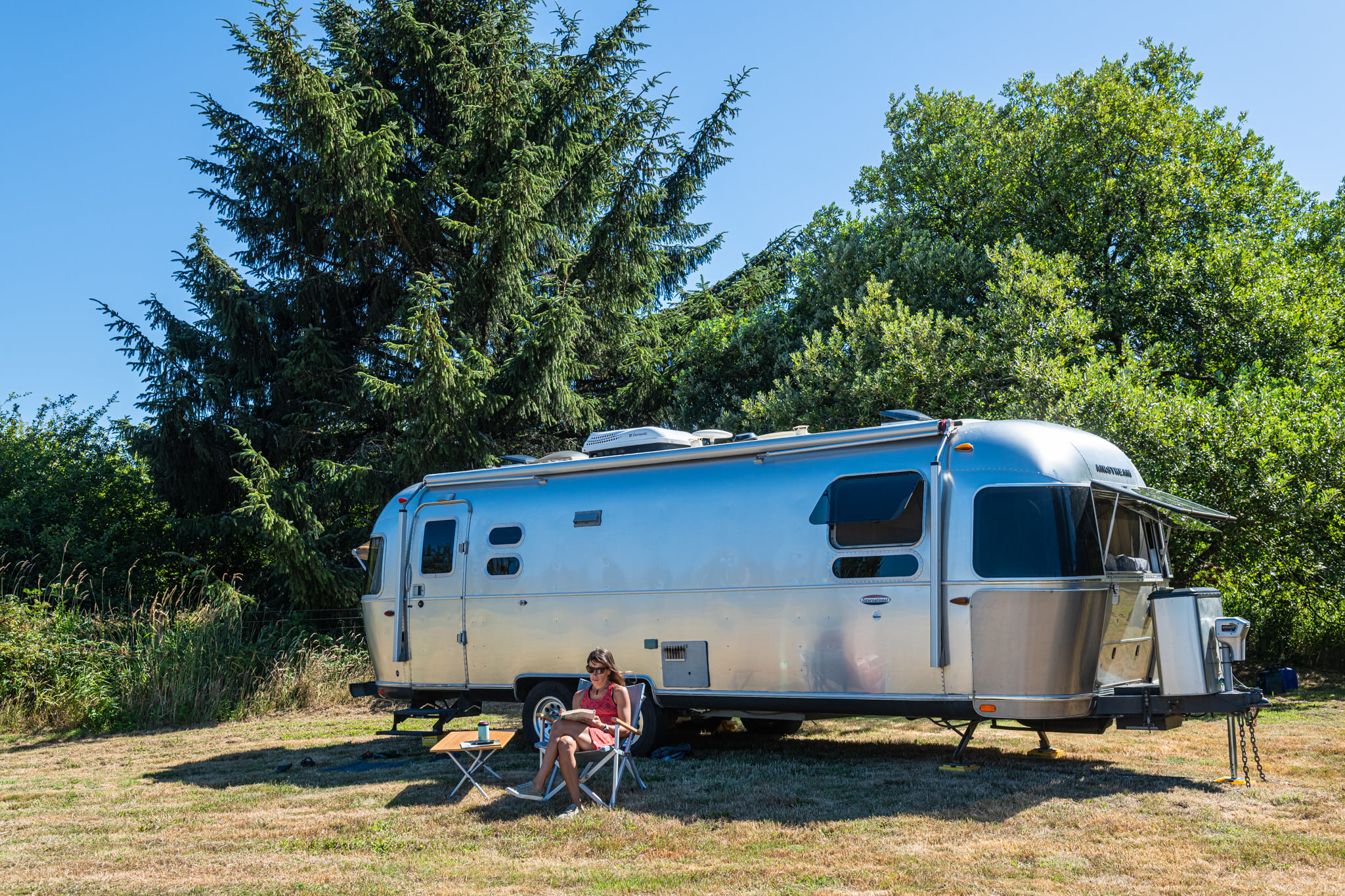 Secluded Camp Spot in the Field