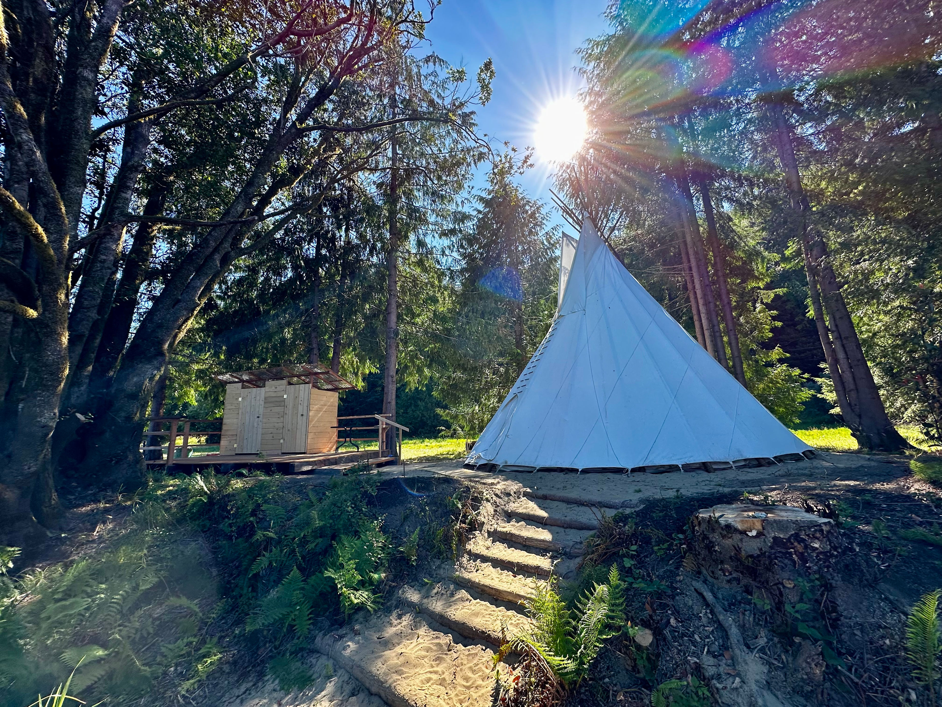 Bandon Riverbank Tipi