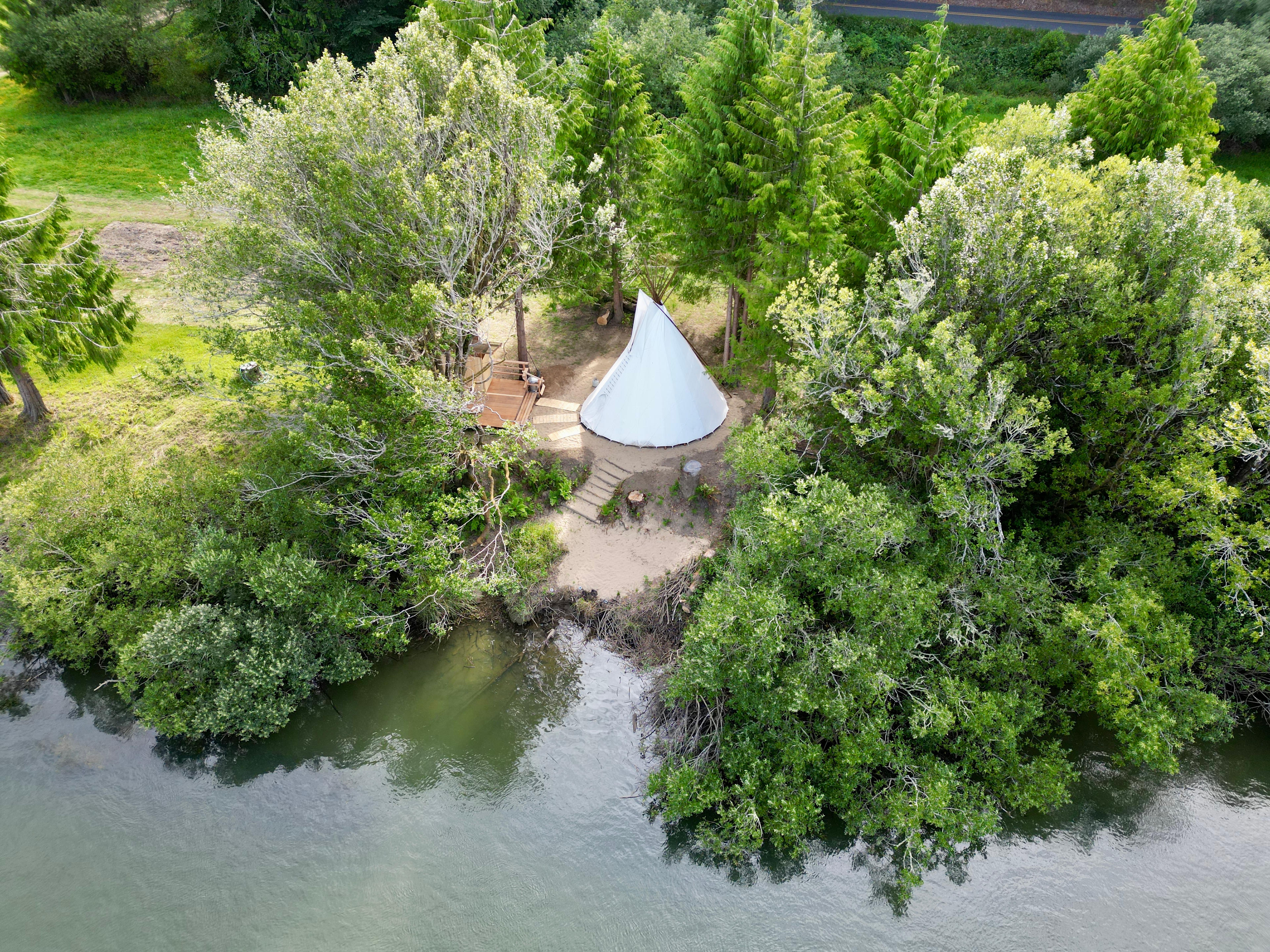 Bandon Riverbank Tipi