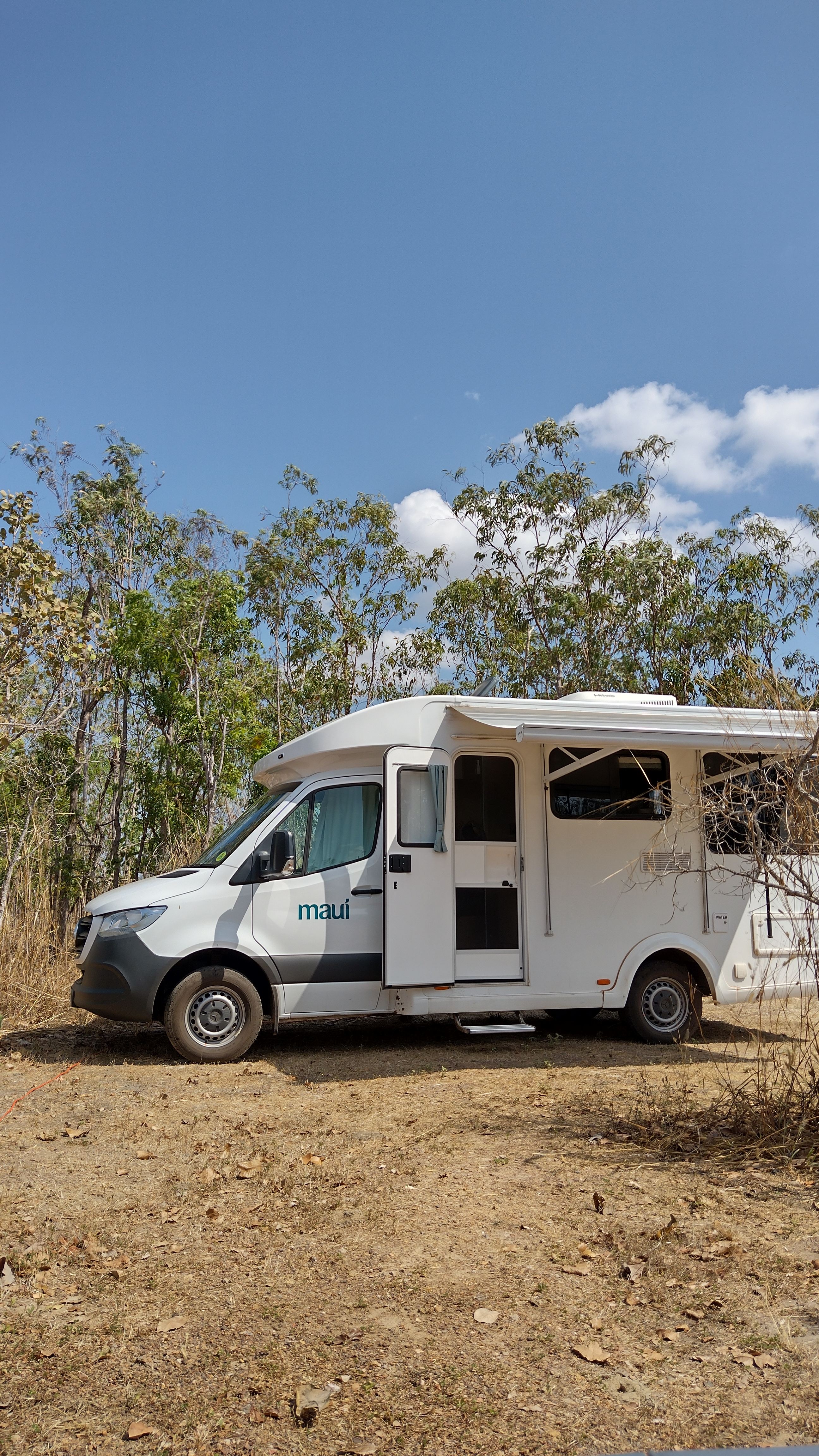 Enough space for camping, the driveway is a bit narrow but was fine for our caravan.