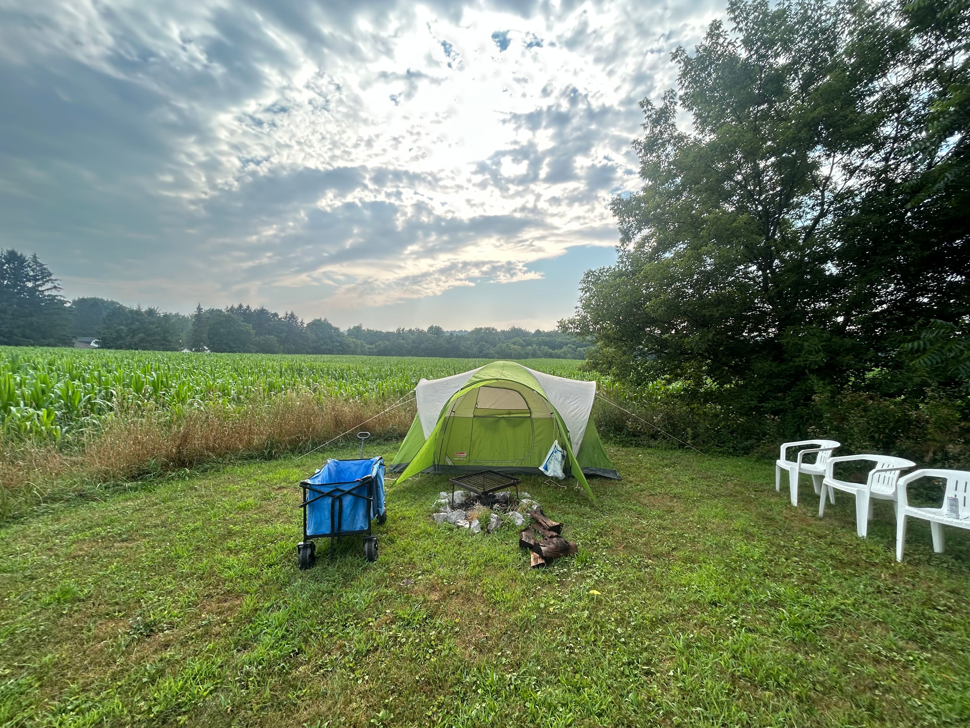County Backyard Camping