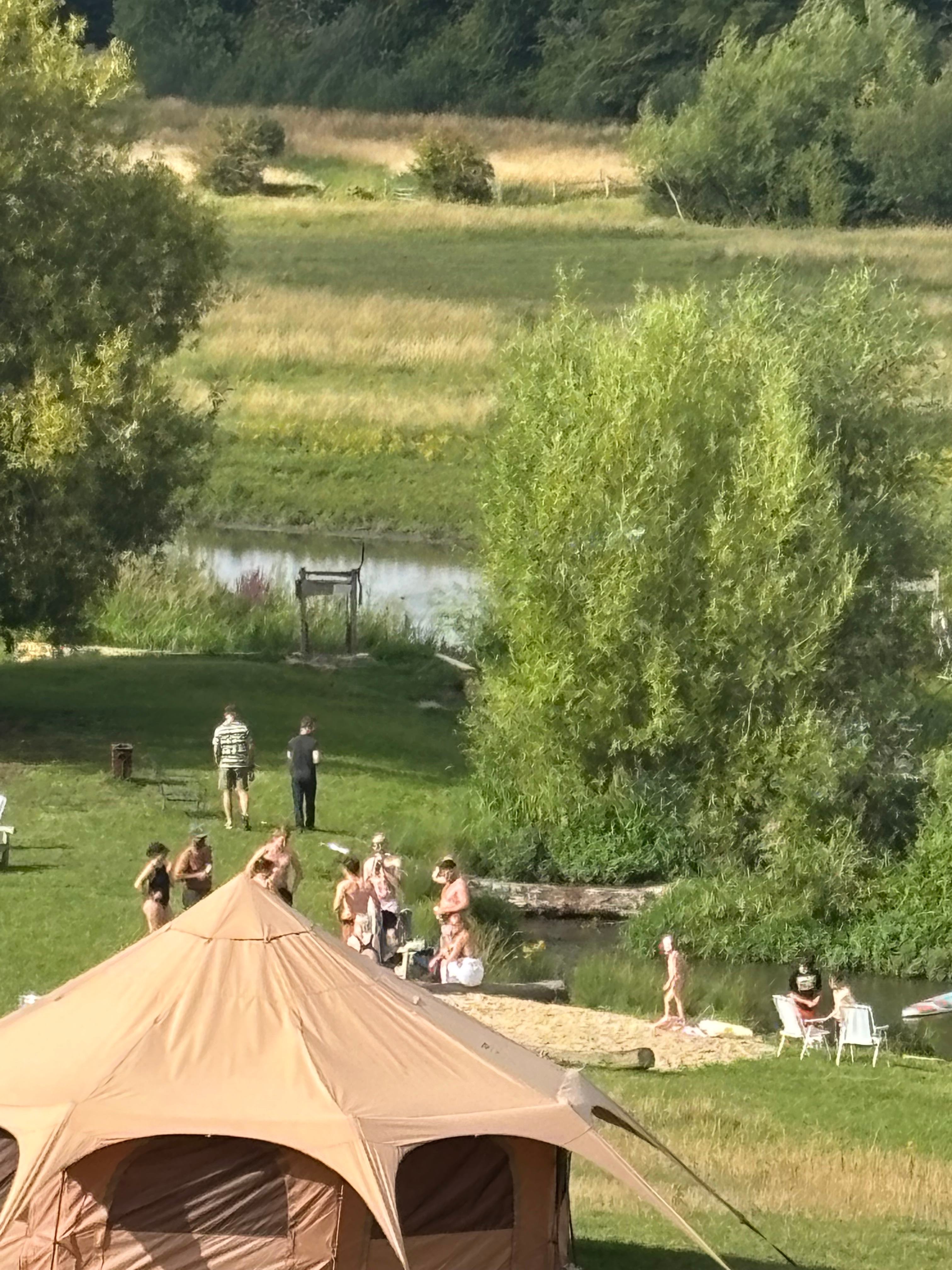 Farm stay belltent with activities