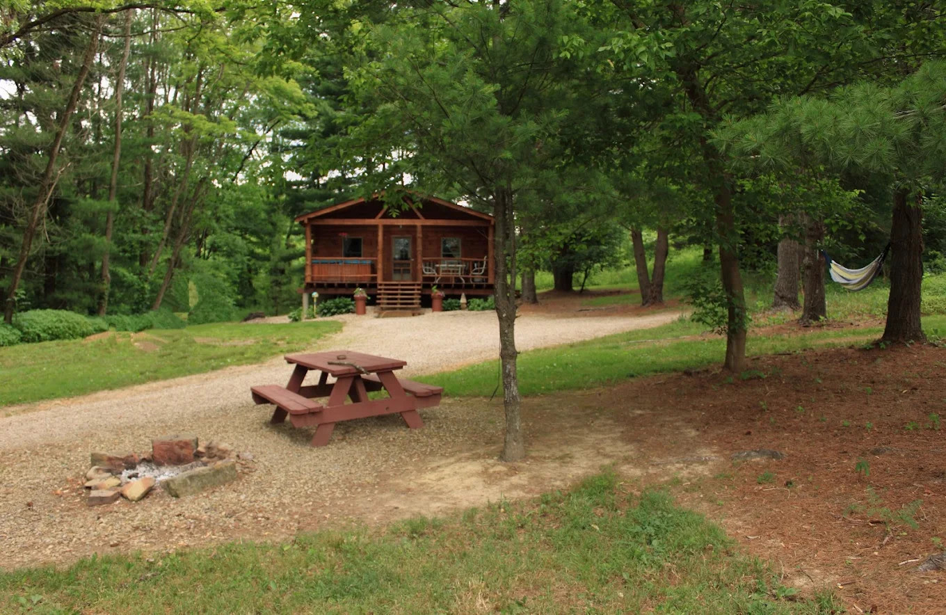 At Boulders Edge Cabin and Tipi Retreat Hocking Hills