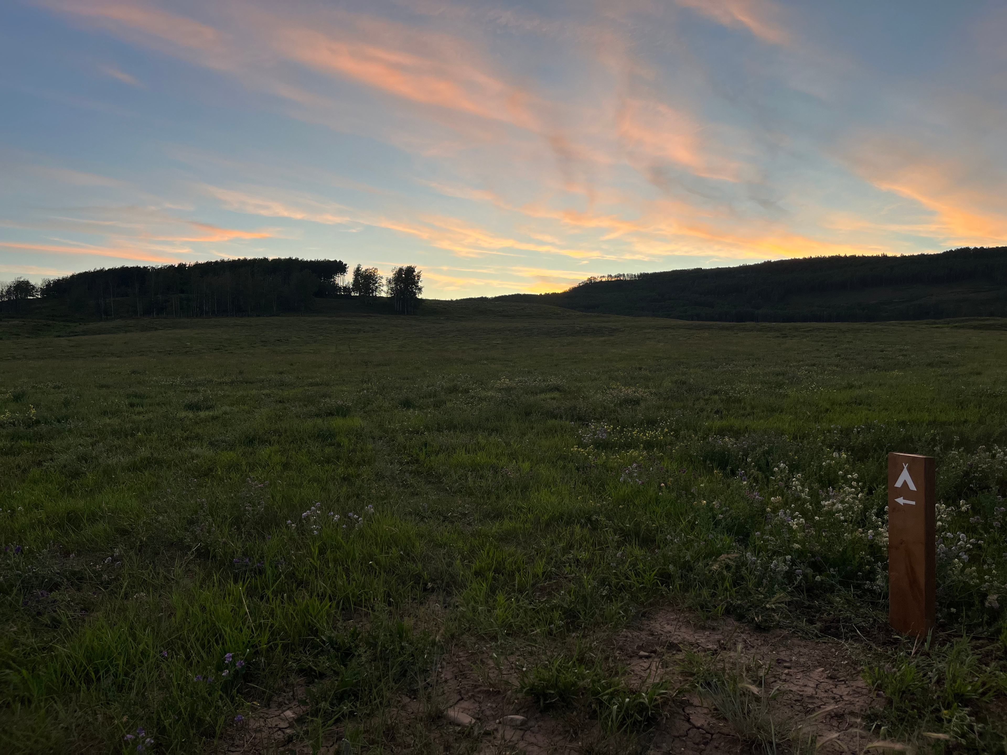Some kind of pond in the background