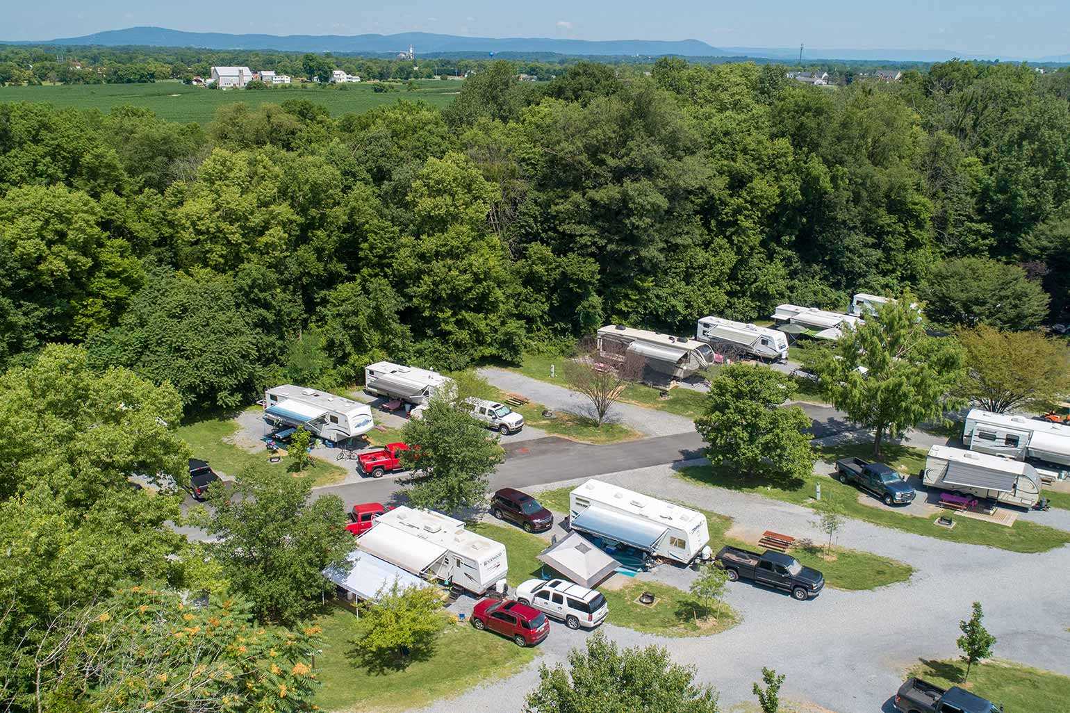 Preferred Premium Pull-Thru RV Site