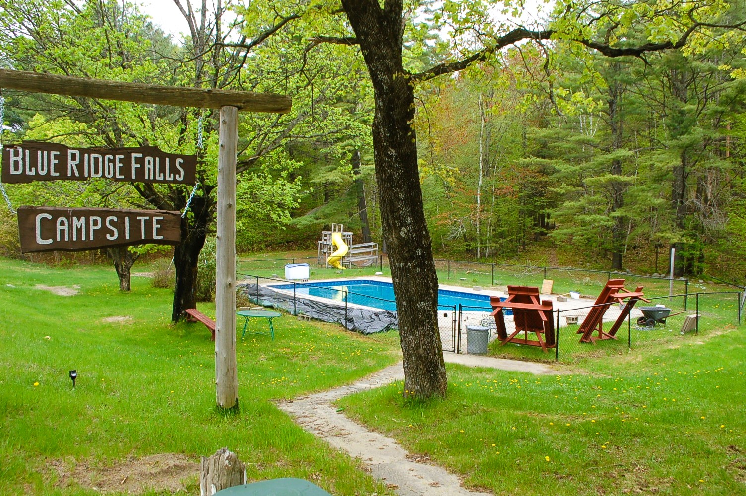 Blue Ridge Falls Campsites