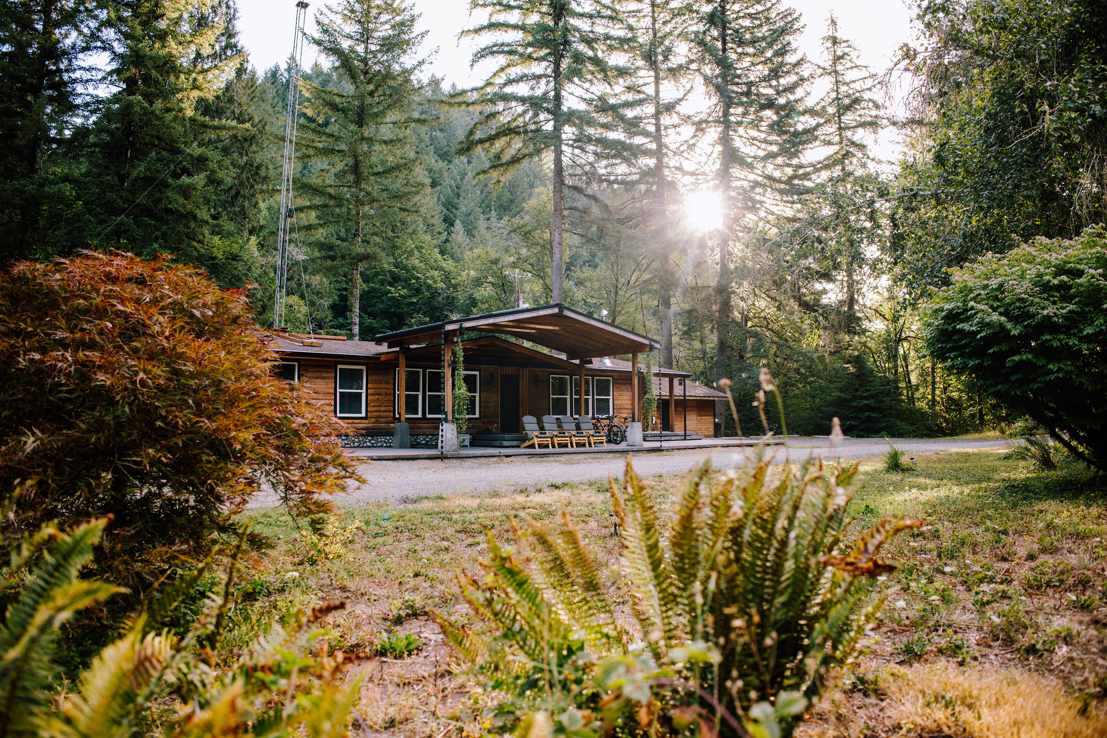 Winberry Walden main house at sunrise