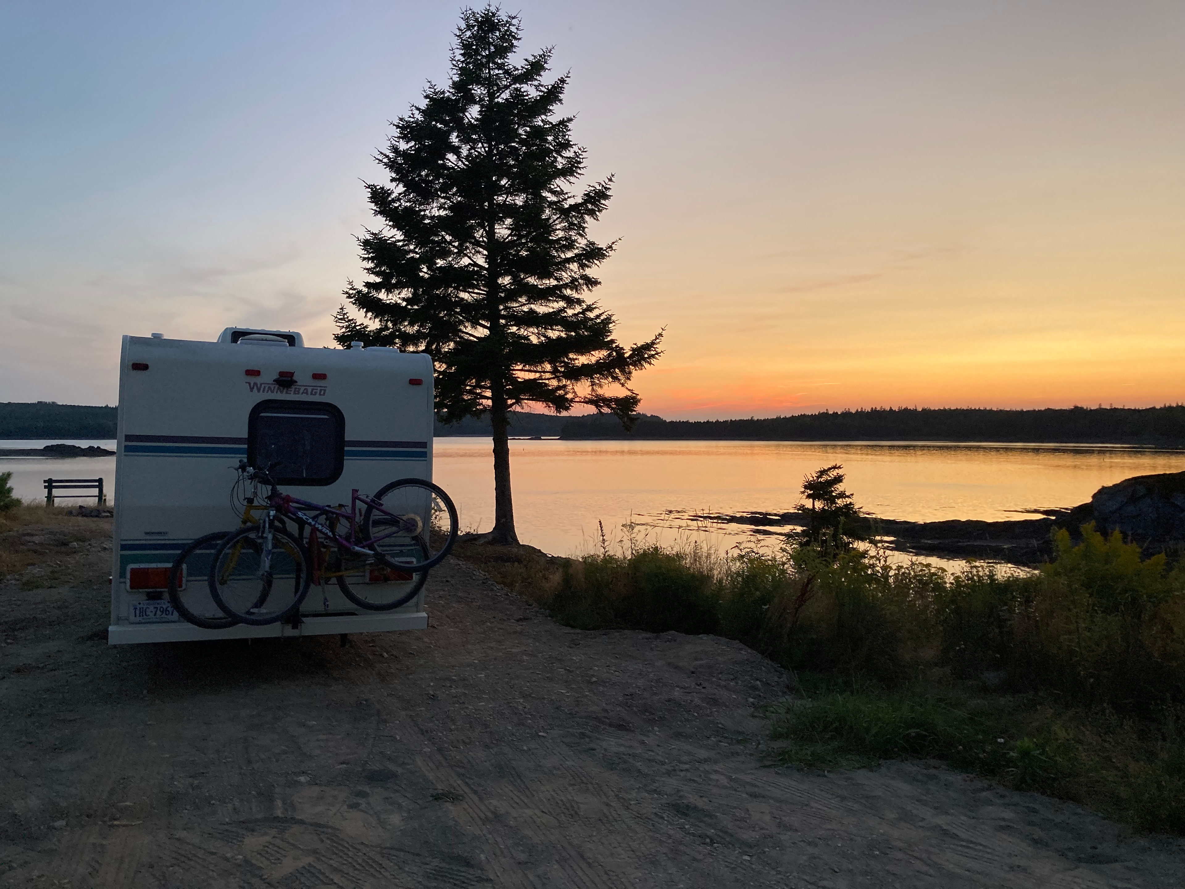 Mouth of the Magaguadavic Camping