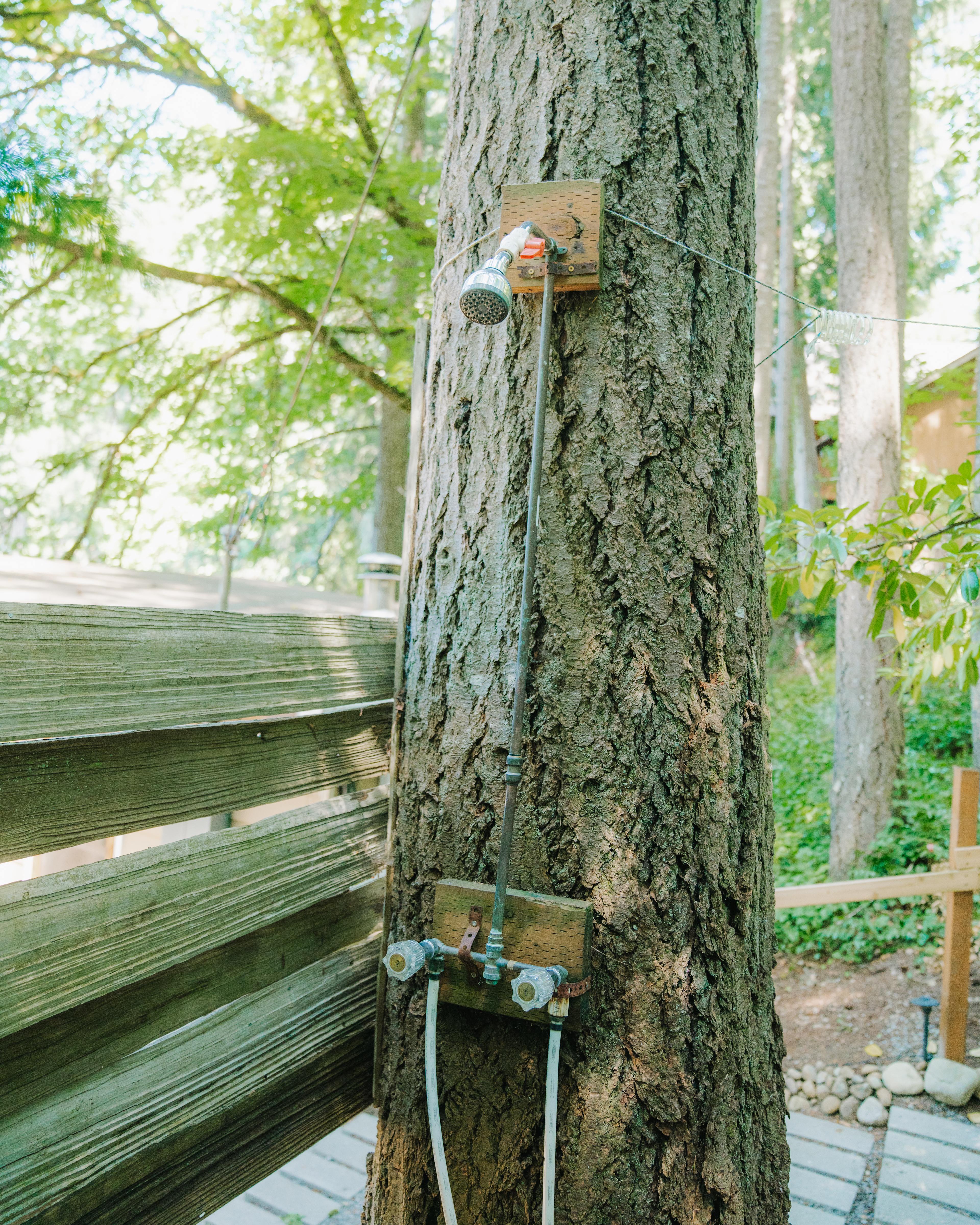 Outdoor shower 