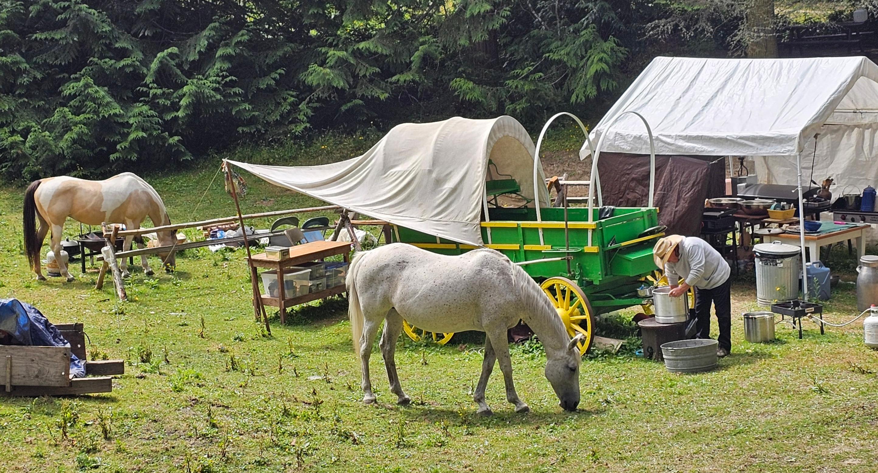 Cowboy Camp, camping and cooking,