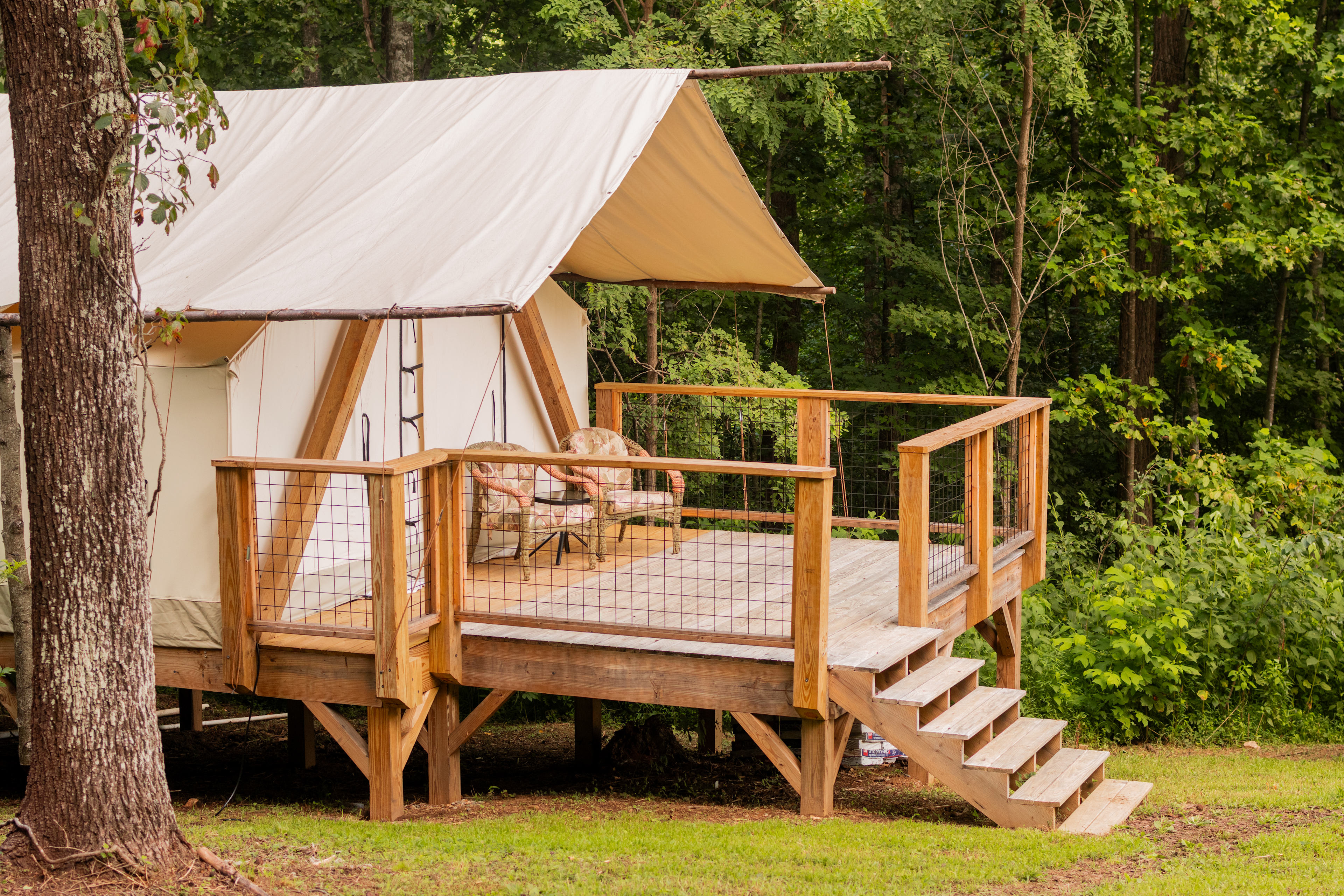 The Kayla tent in all her glory