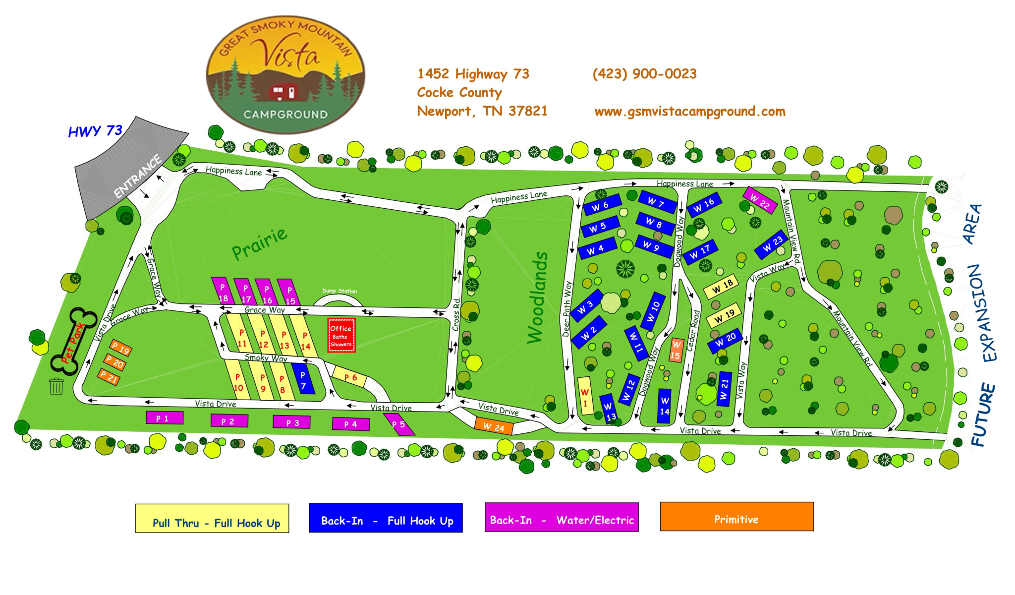 Great Smoky Mountain Vista Campground
