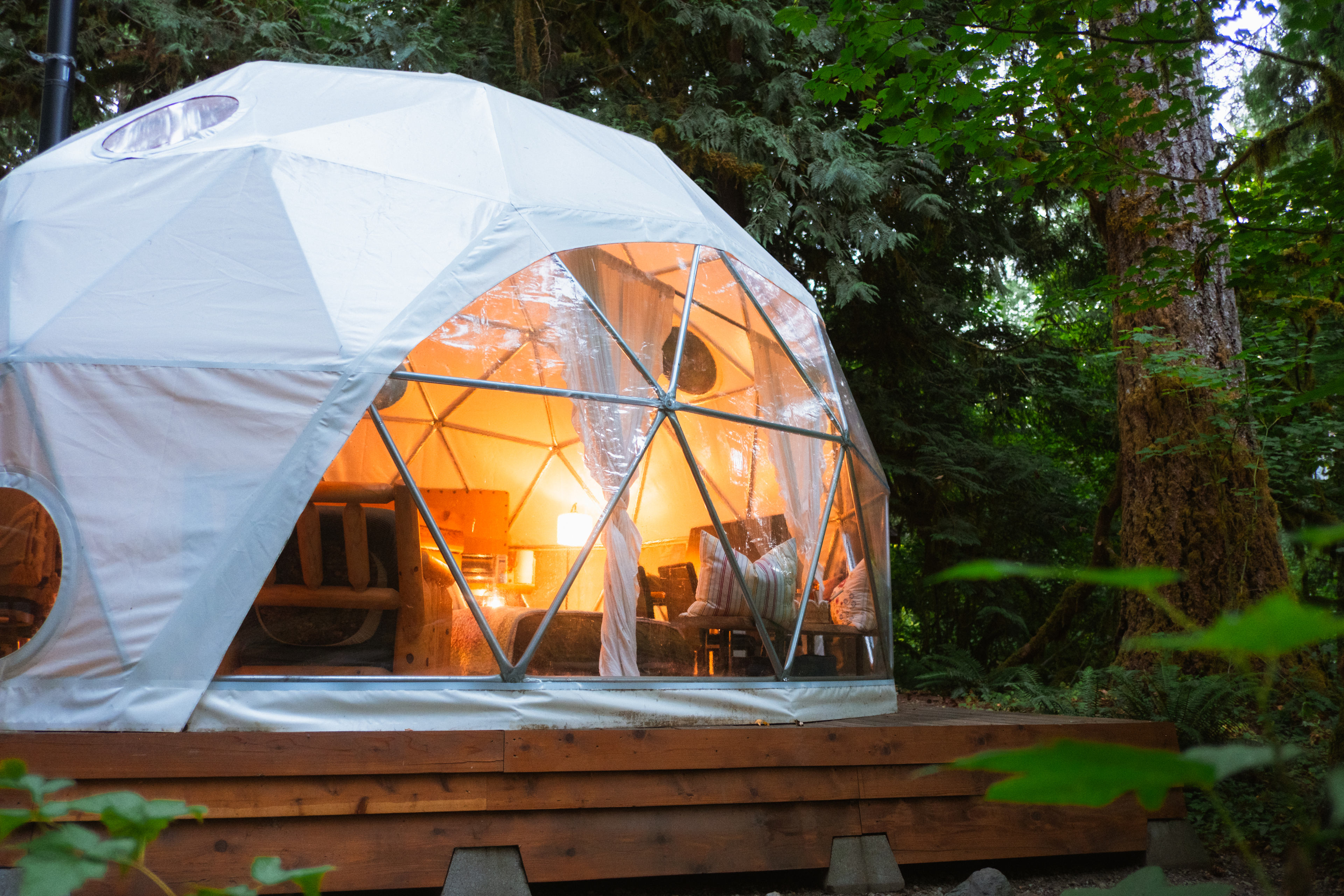 a Cozy outdoor escape