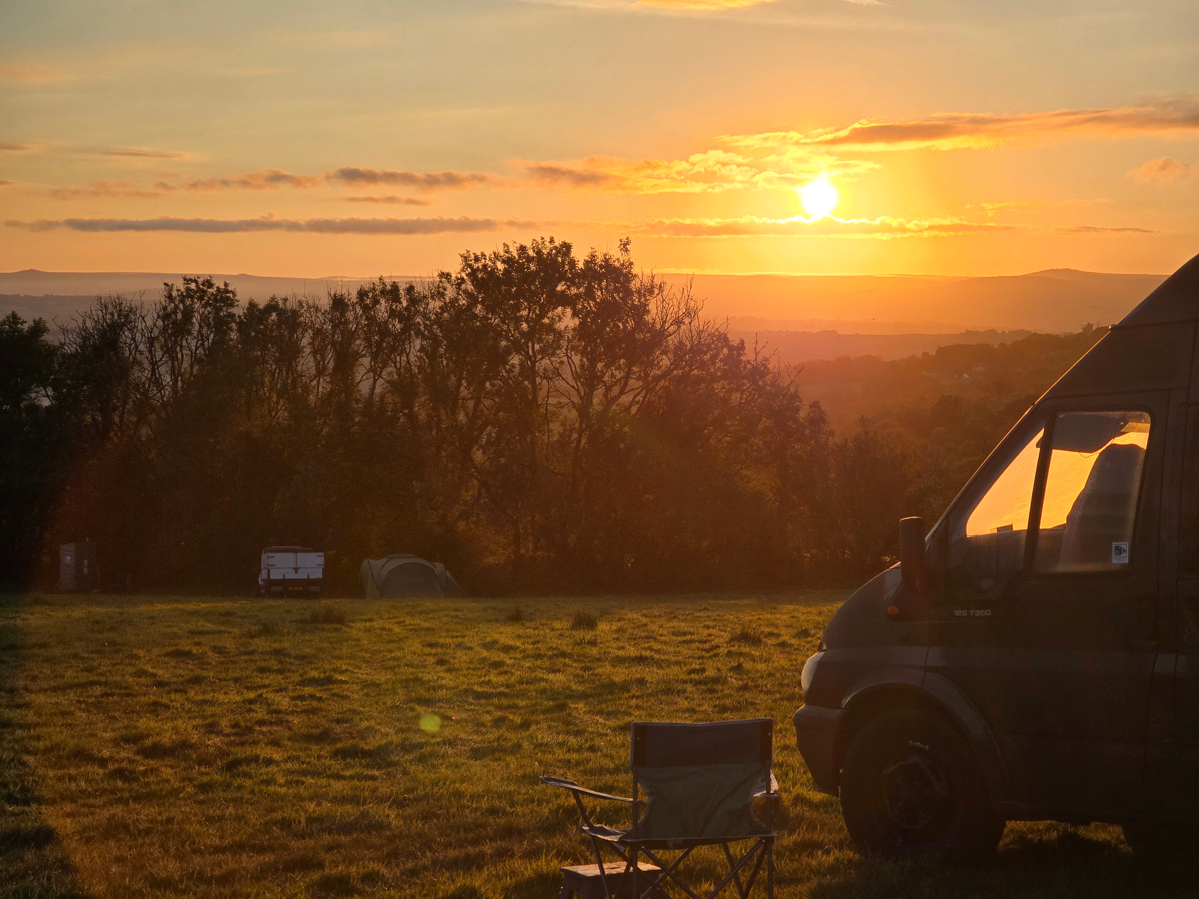 Summit Camping Panoramic views