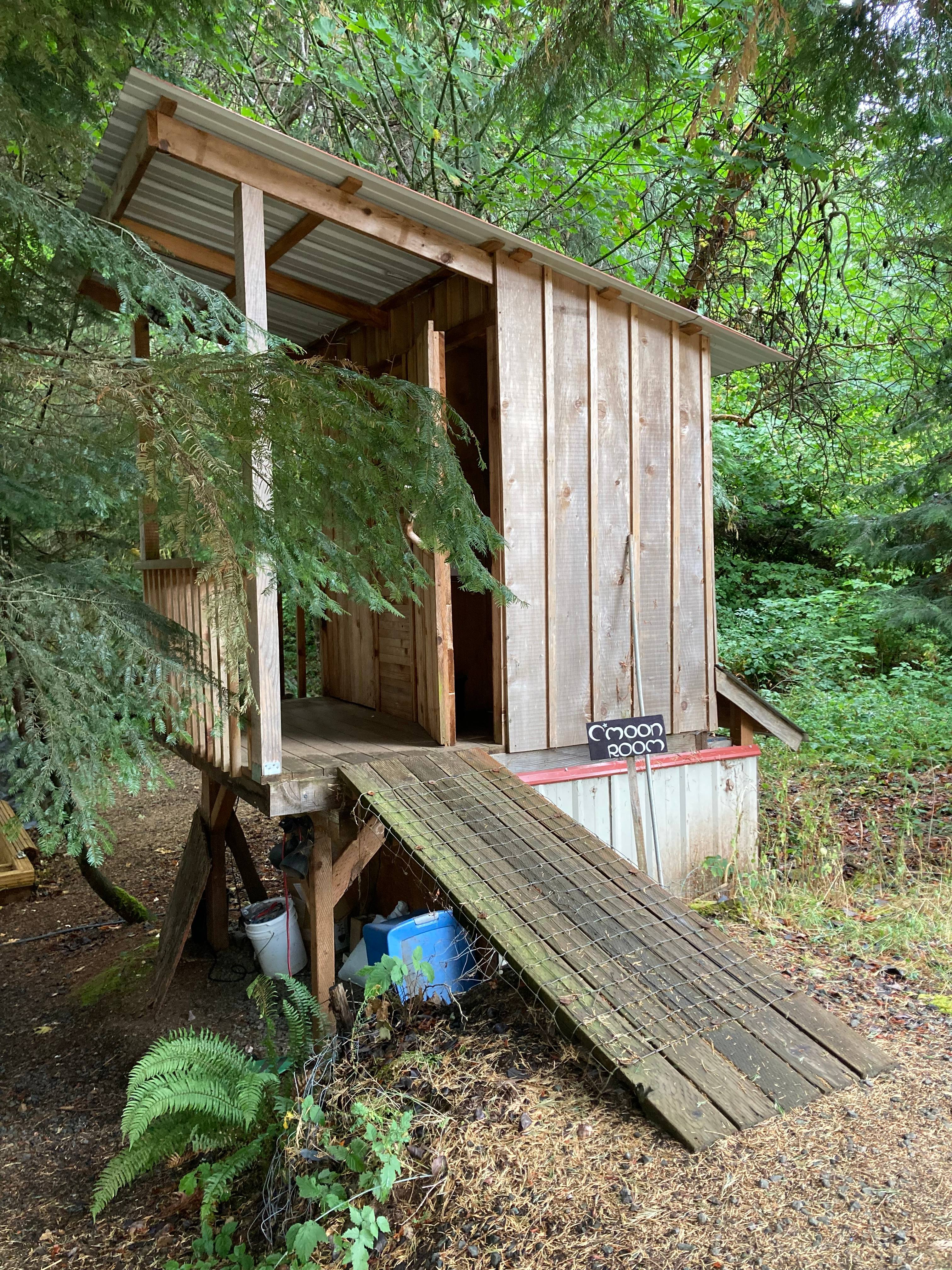 Composting Area in Cedars Bath House Area 