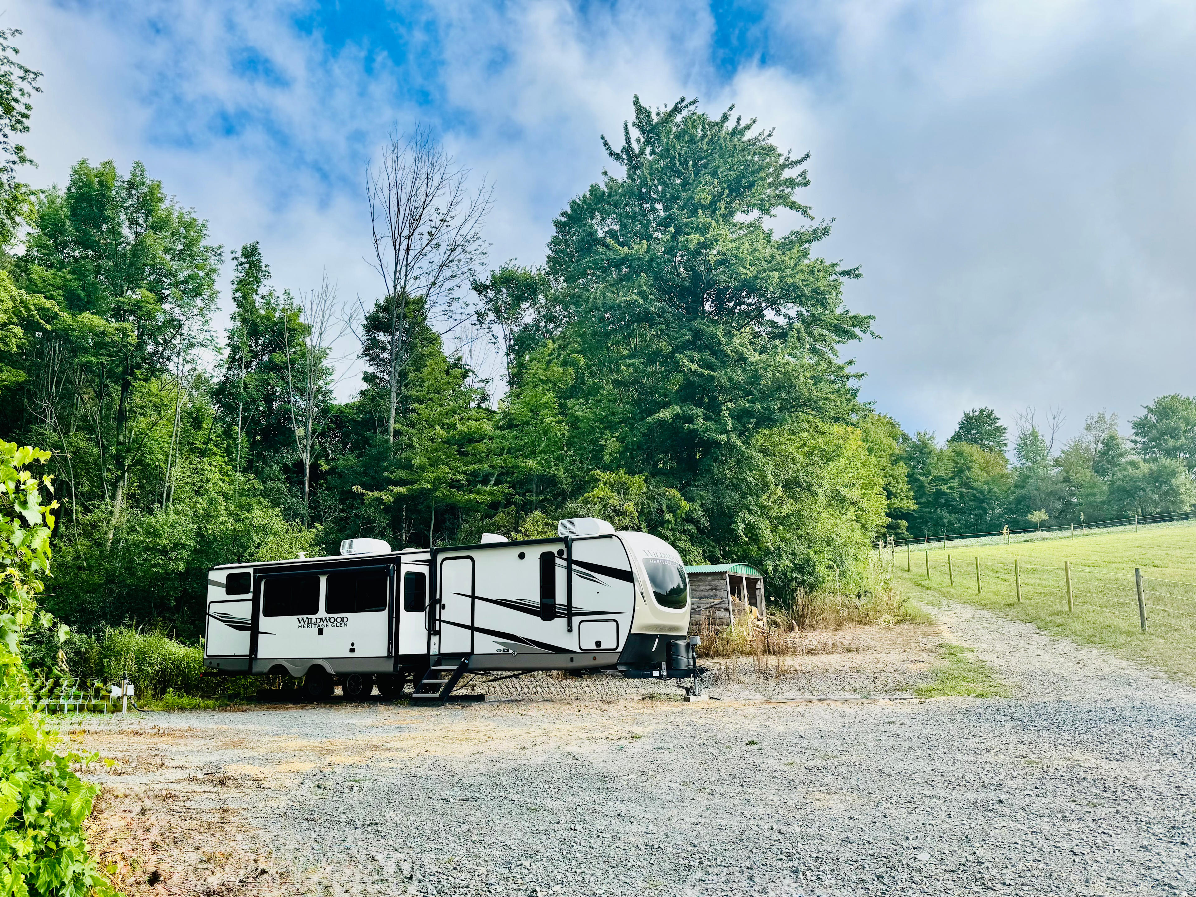 Large camping area 