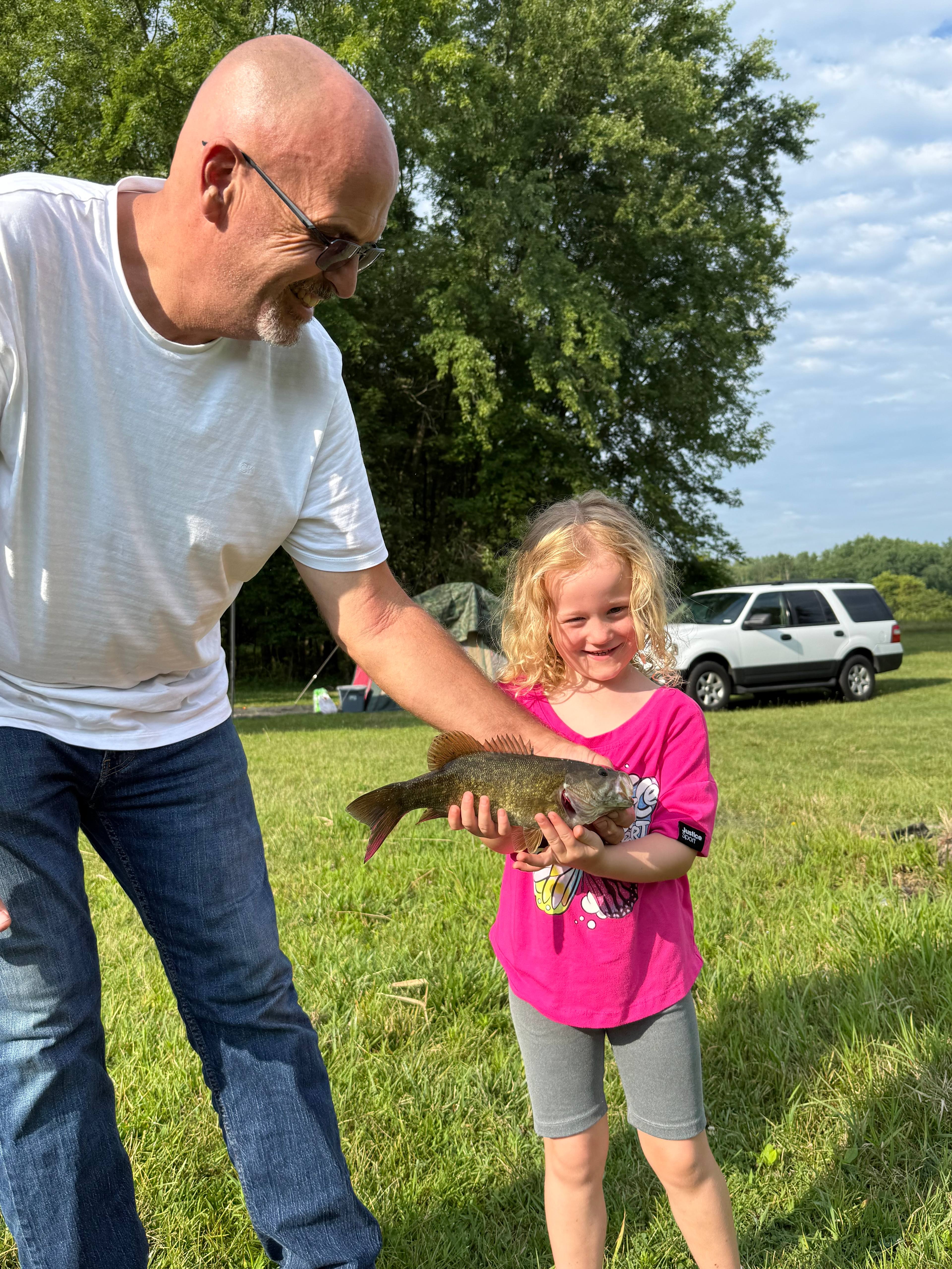 North country trail, riverside camp
