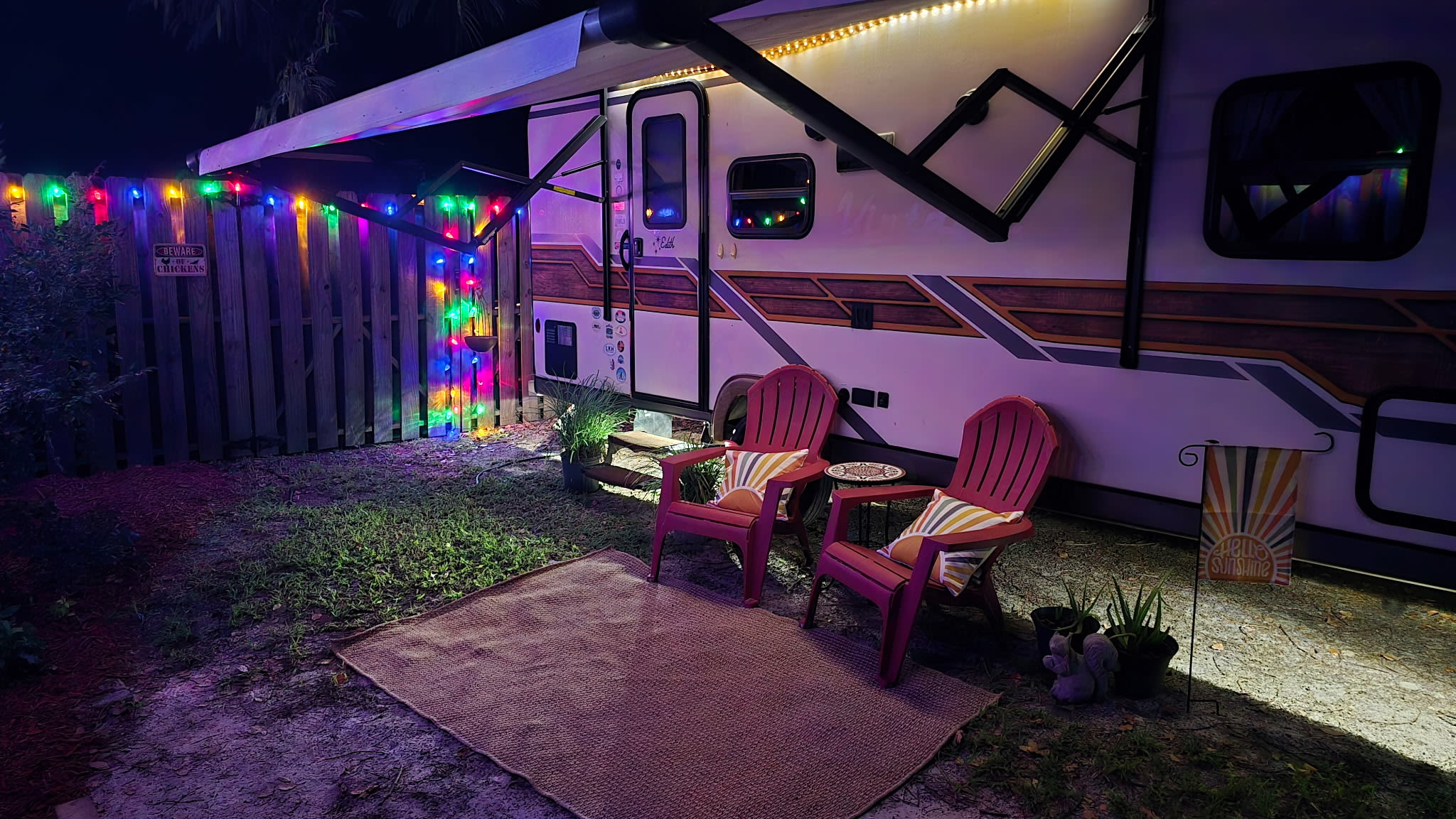 Edith, The Happy Camper