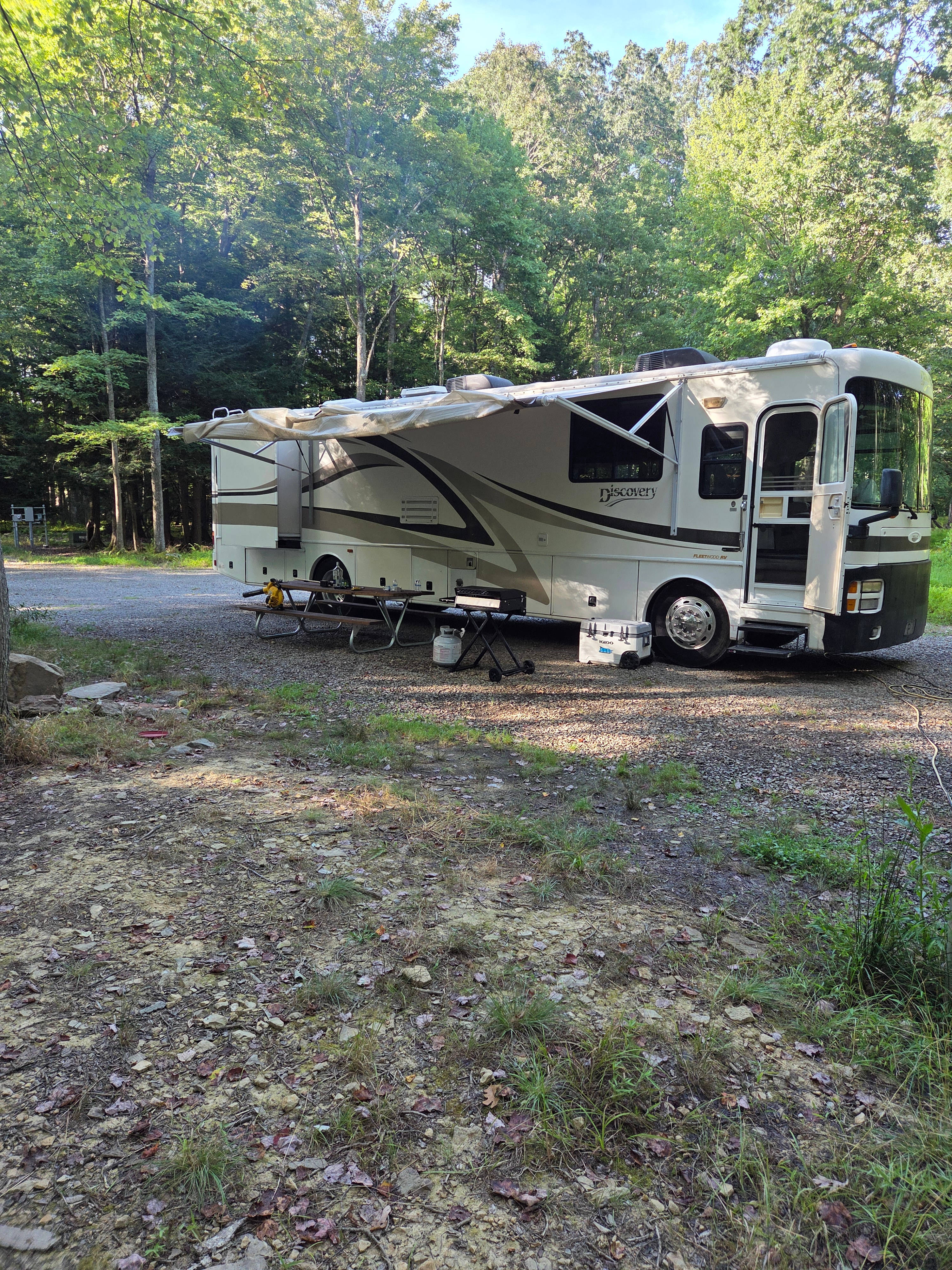 Clear Creek Cook Forest Campsite