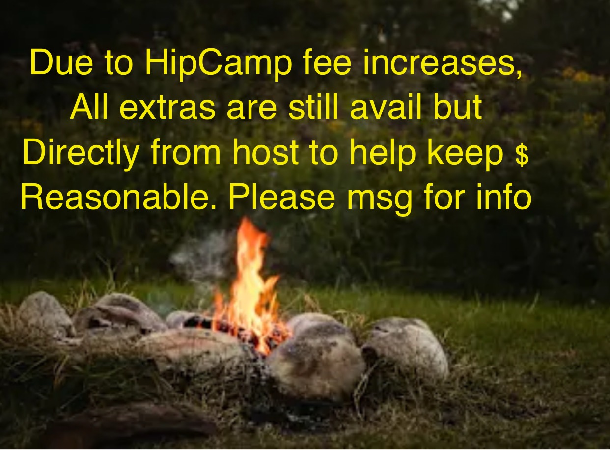 Wood, kindling, eggs all avail directly from host.  