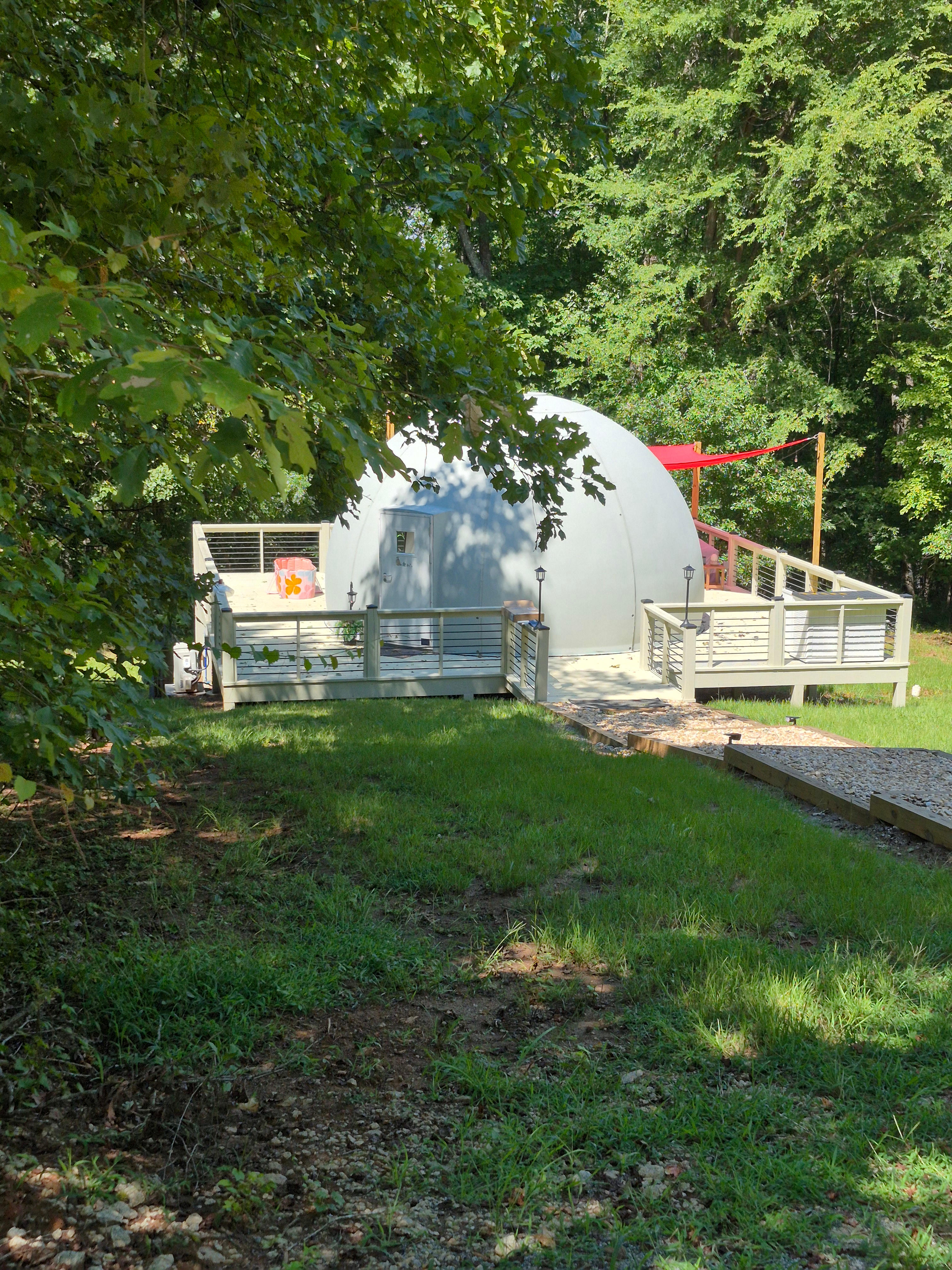 Private Woodland Glamping Domes