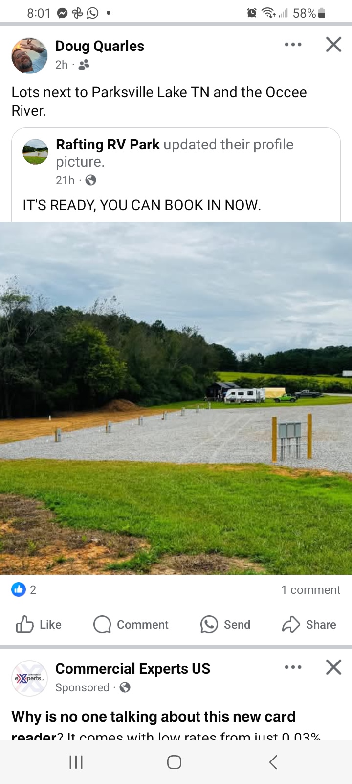 Rafting RV Park Corp