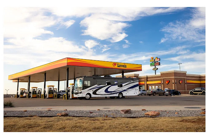 Love's RV Hookup-Green River UT 792