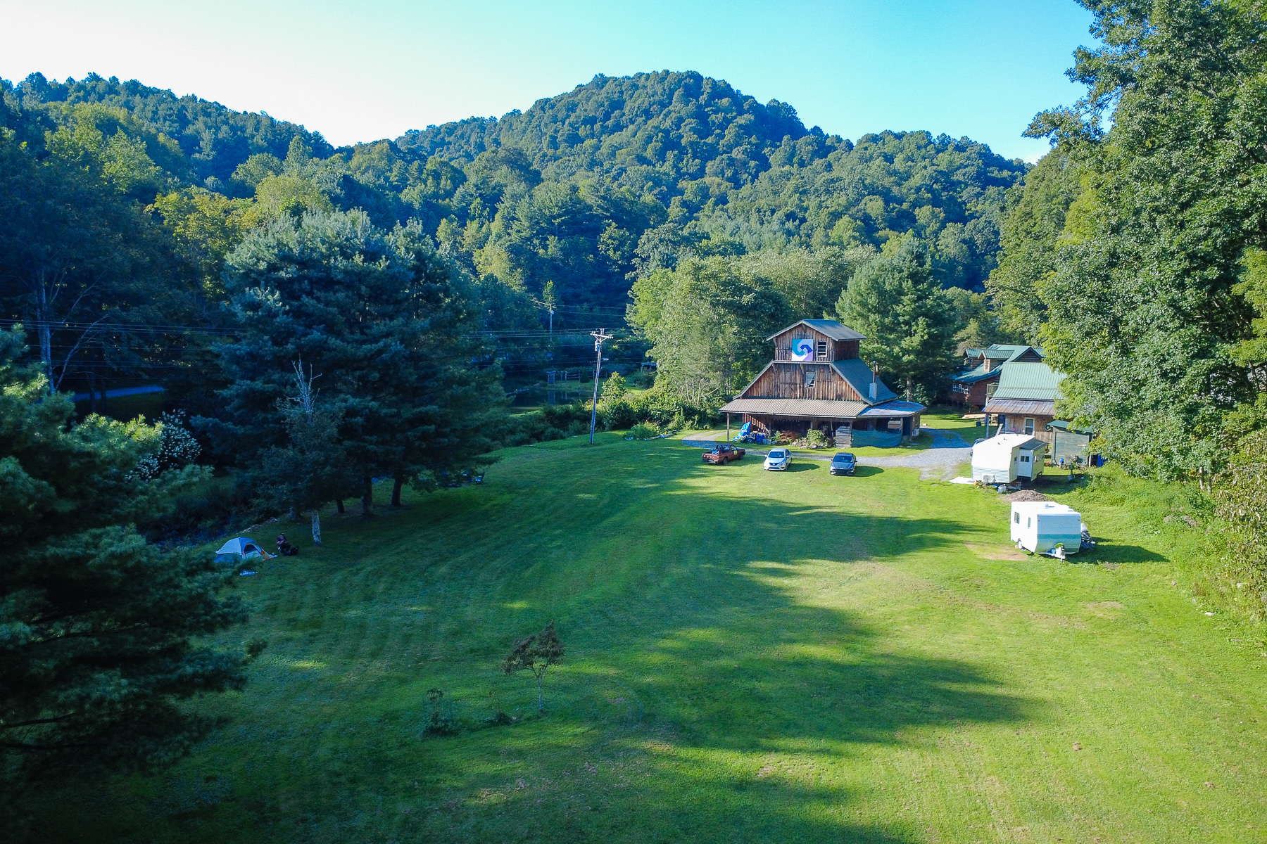 Overview facing northwest