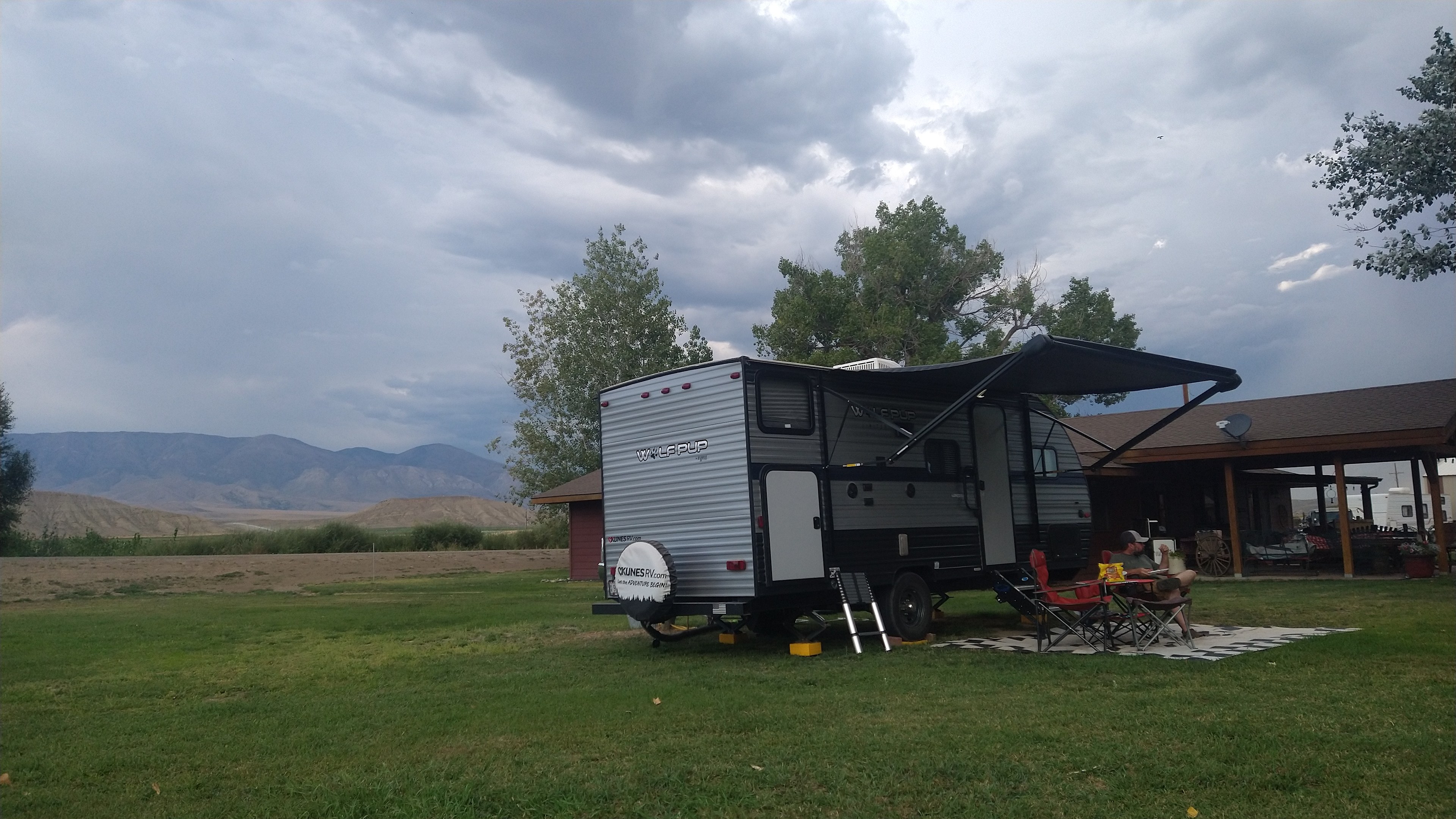 Plenty of room for a larger camper