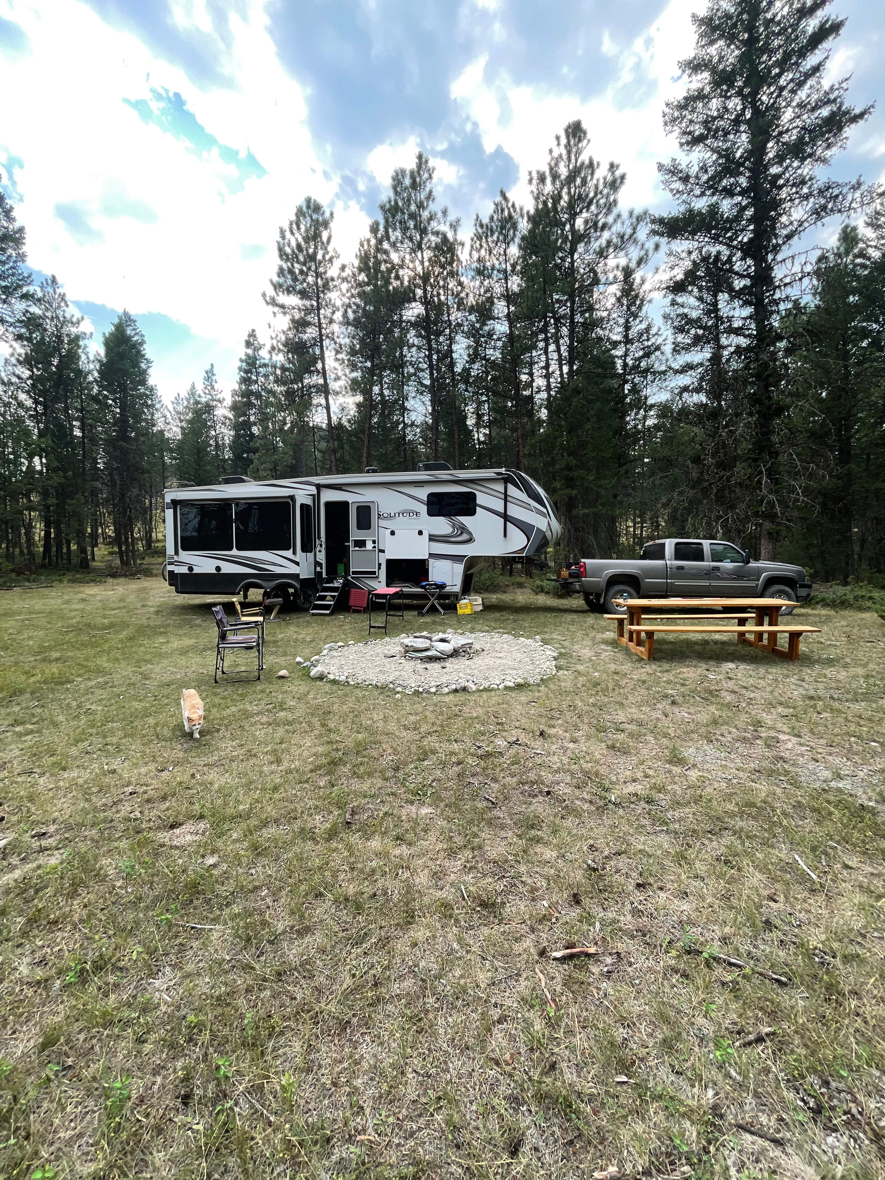 Our unit,  lots of space , no one anywhere