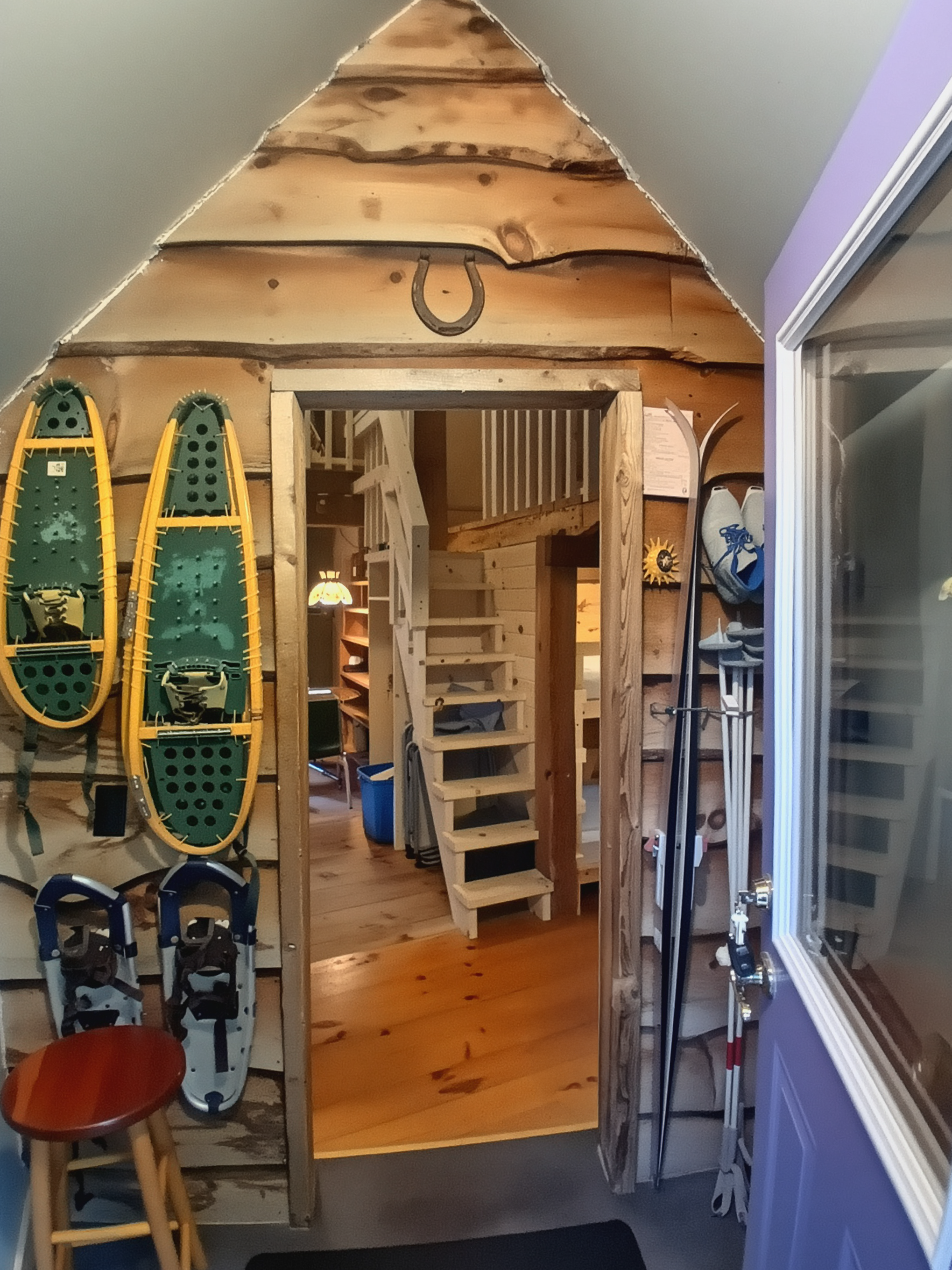 Kneehill: Entry with tools for enjoying winter