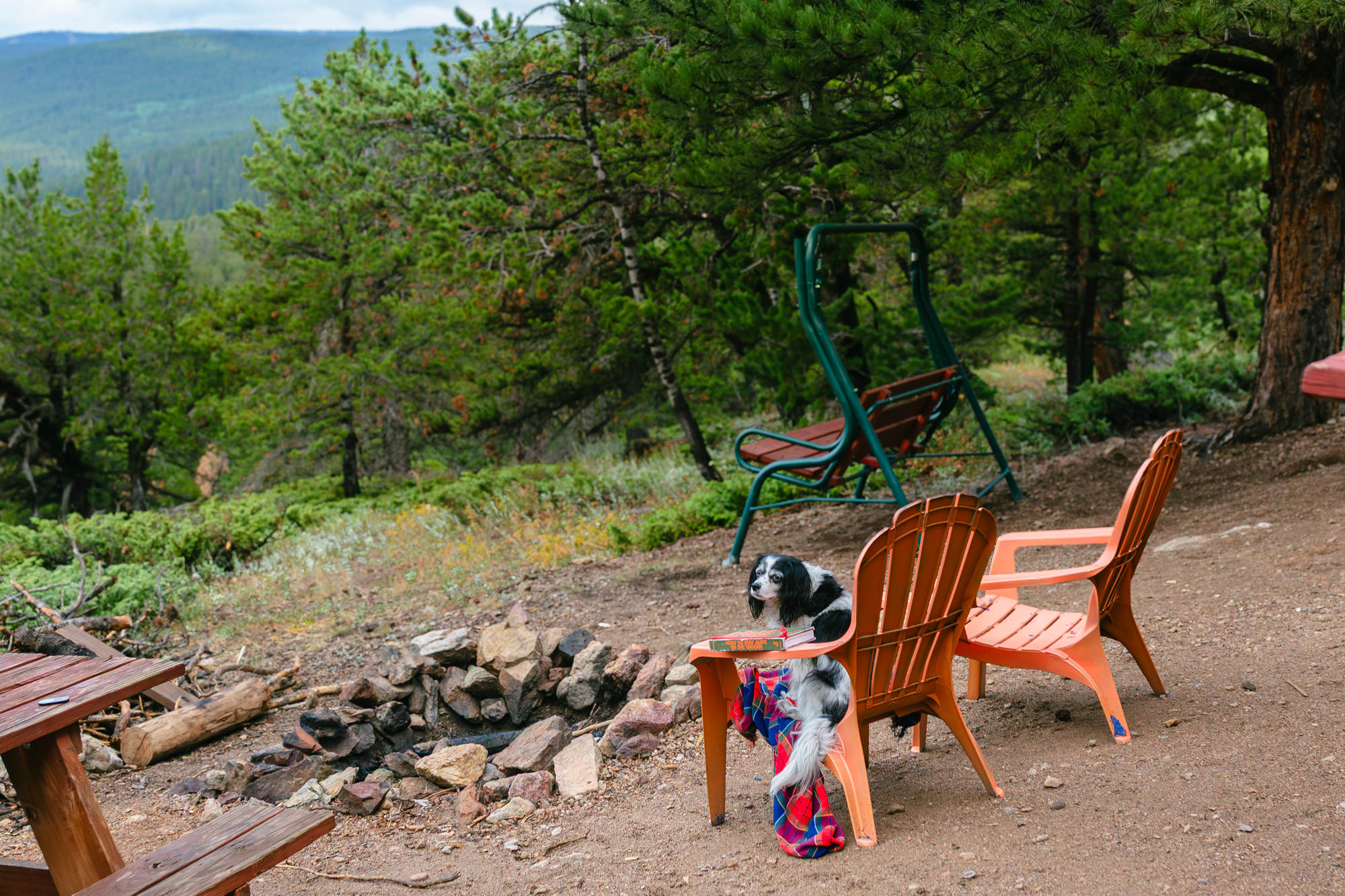 Large fire pit when there's no fire ban