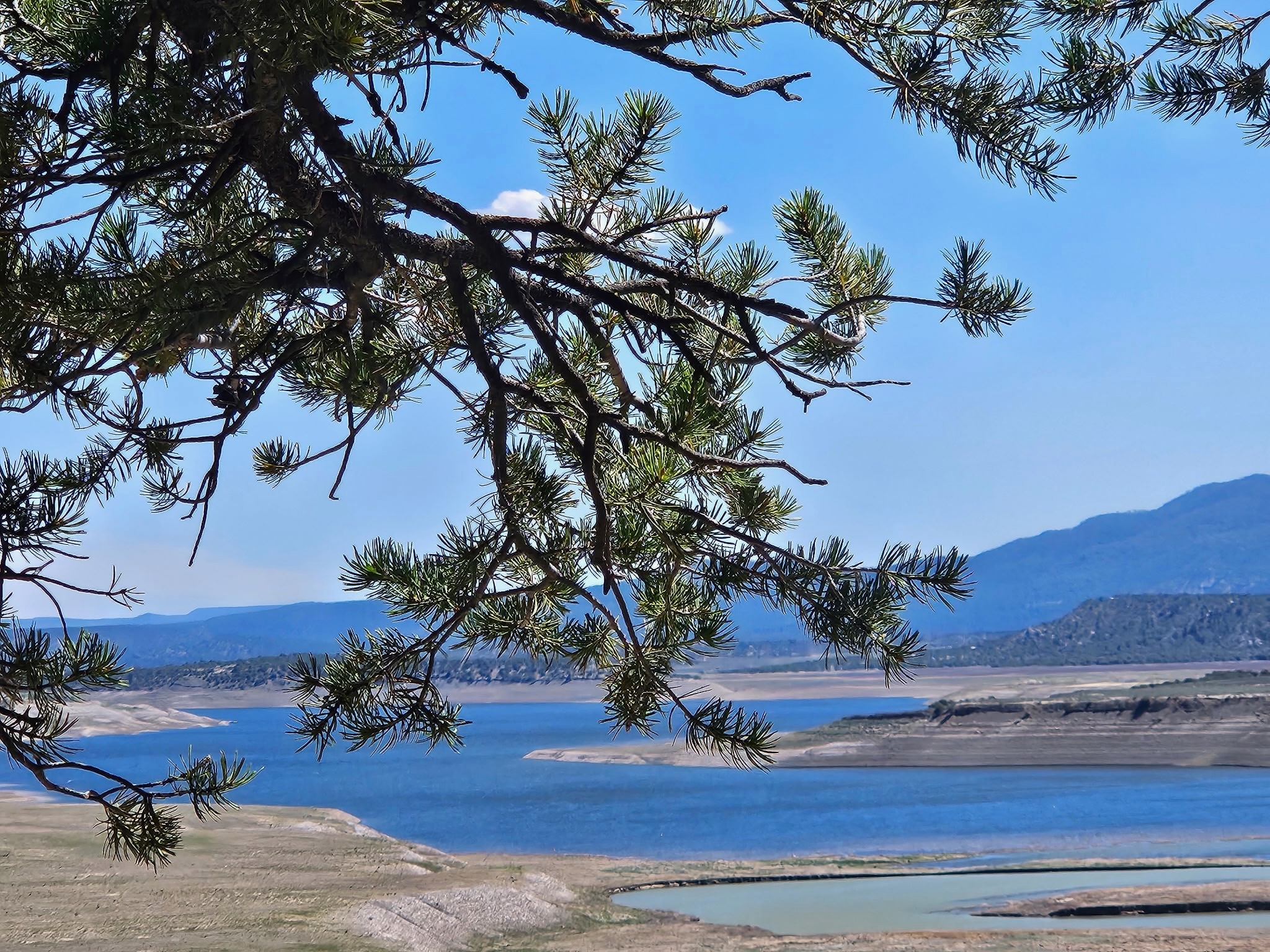 El Vado - Lake View from the Stone House, Cabins and common areas