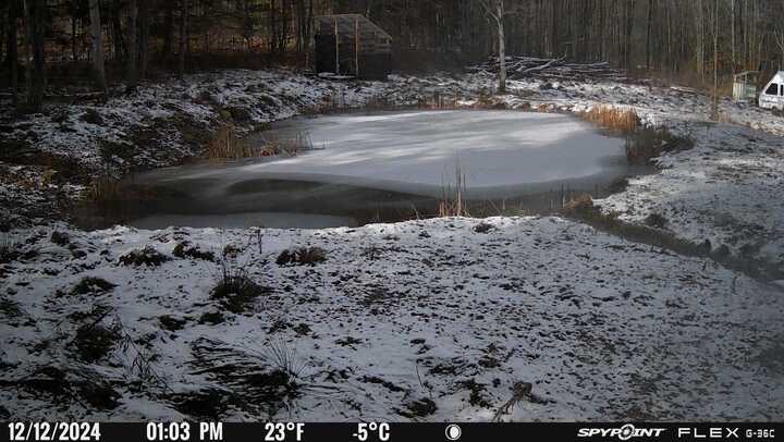 The property is also beautiful in the winter