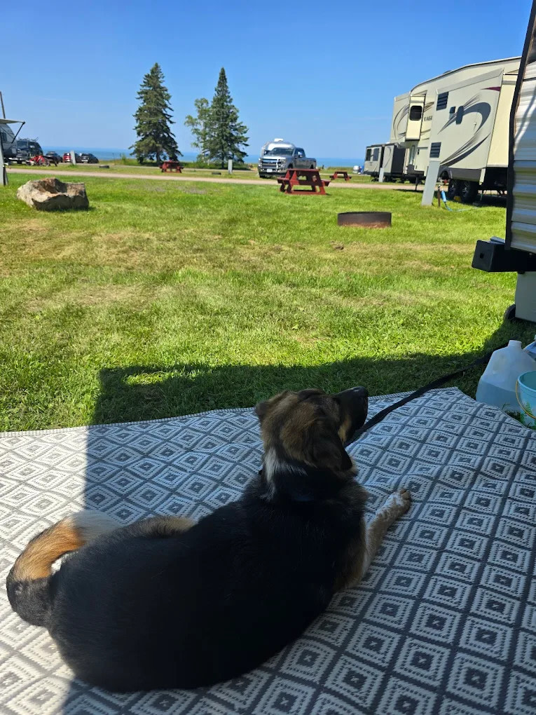 Herbster Campground--Camping on Lake Superior