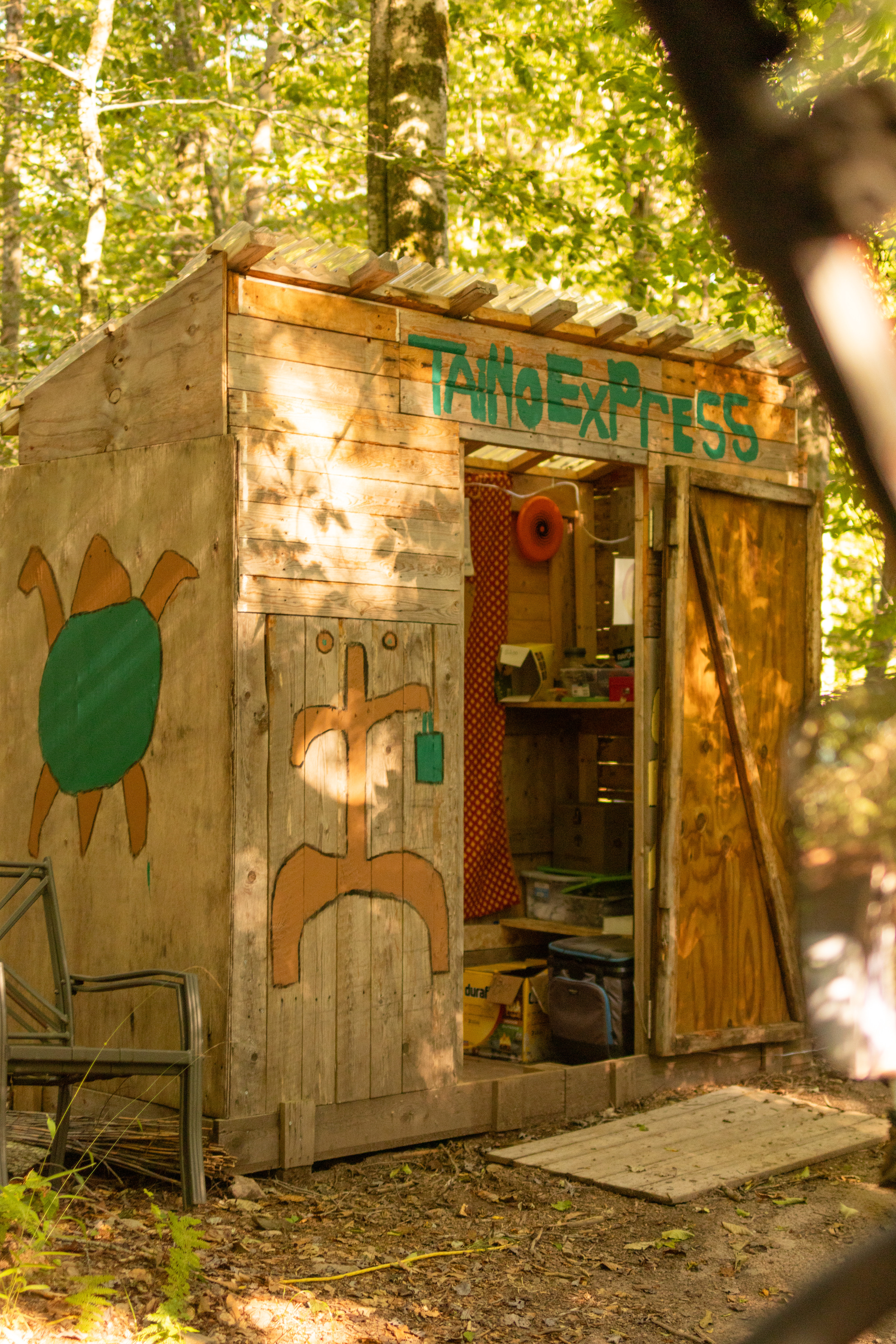 The Taino Express is a small camp store on site where you can get everything from water shoes to t-shirts.