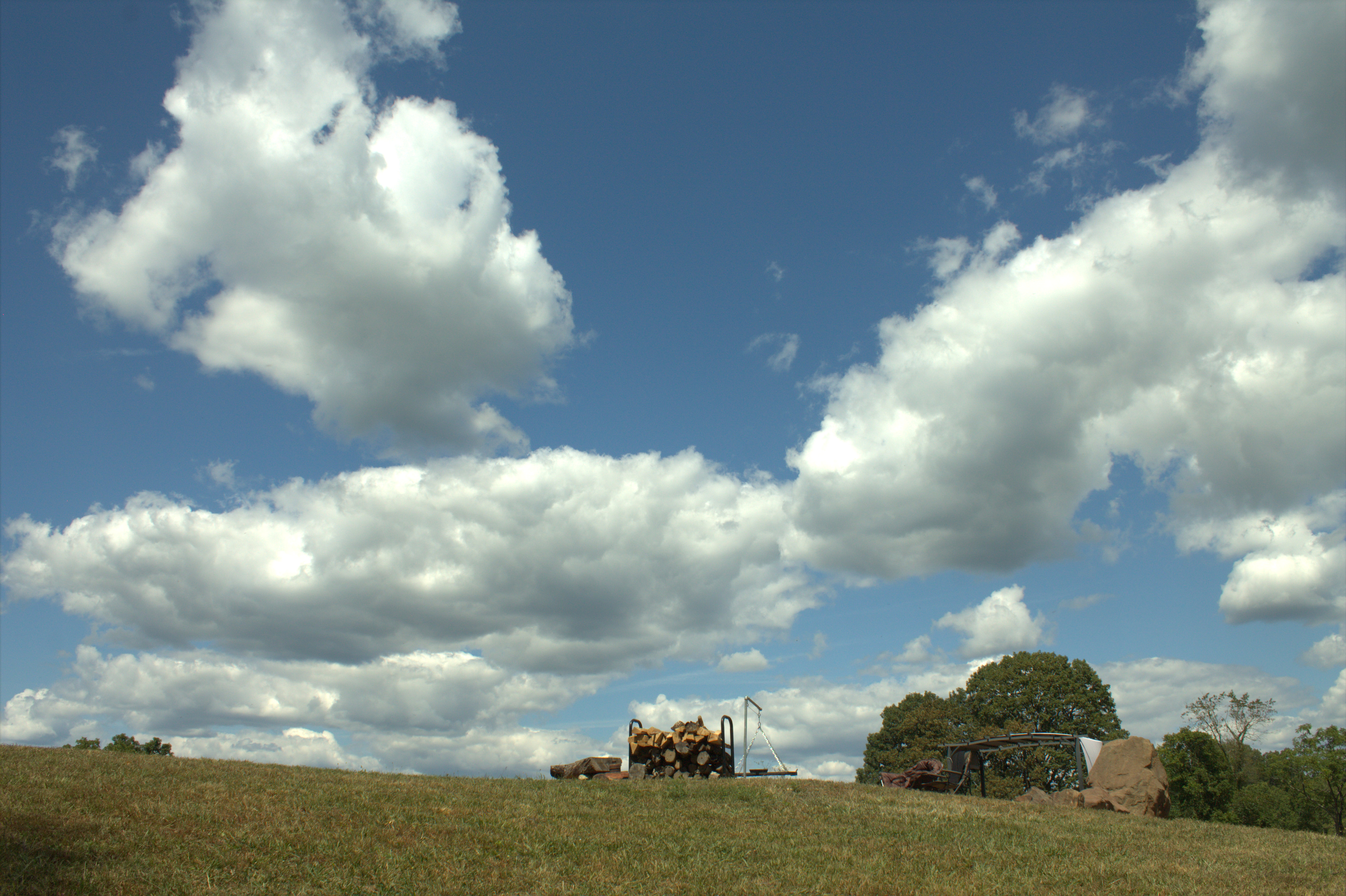 Big Sky Views from Hill Top Camp