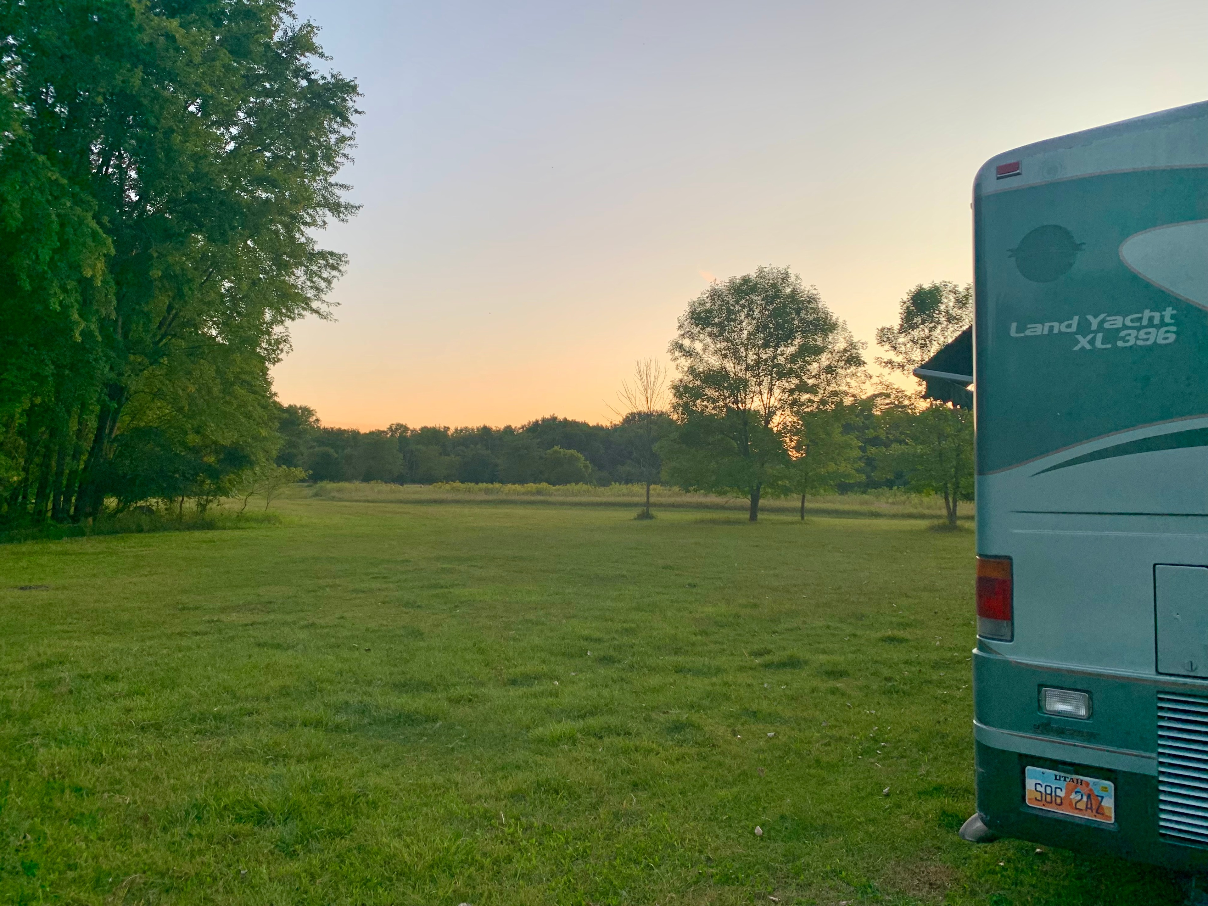 North country trail, riverside camp