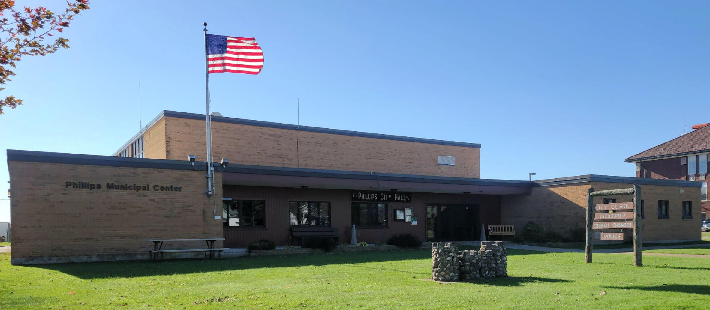 campground town of Phillips