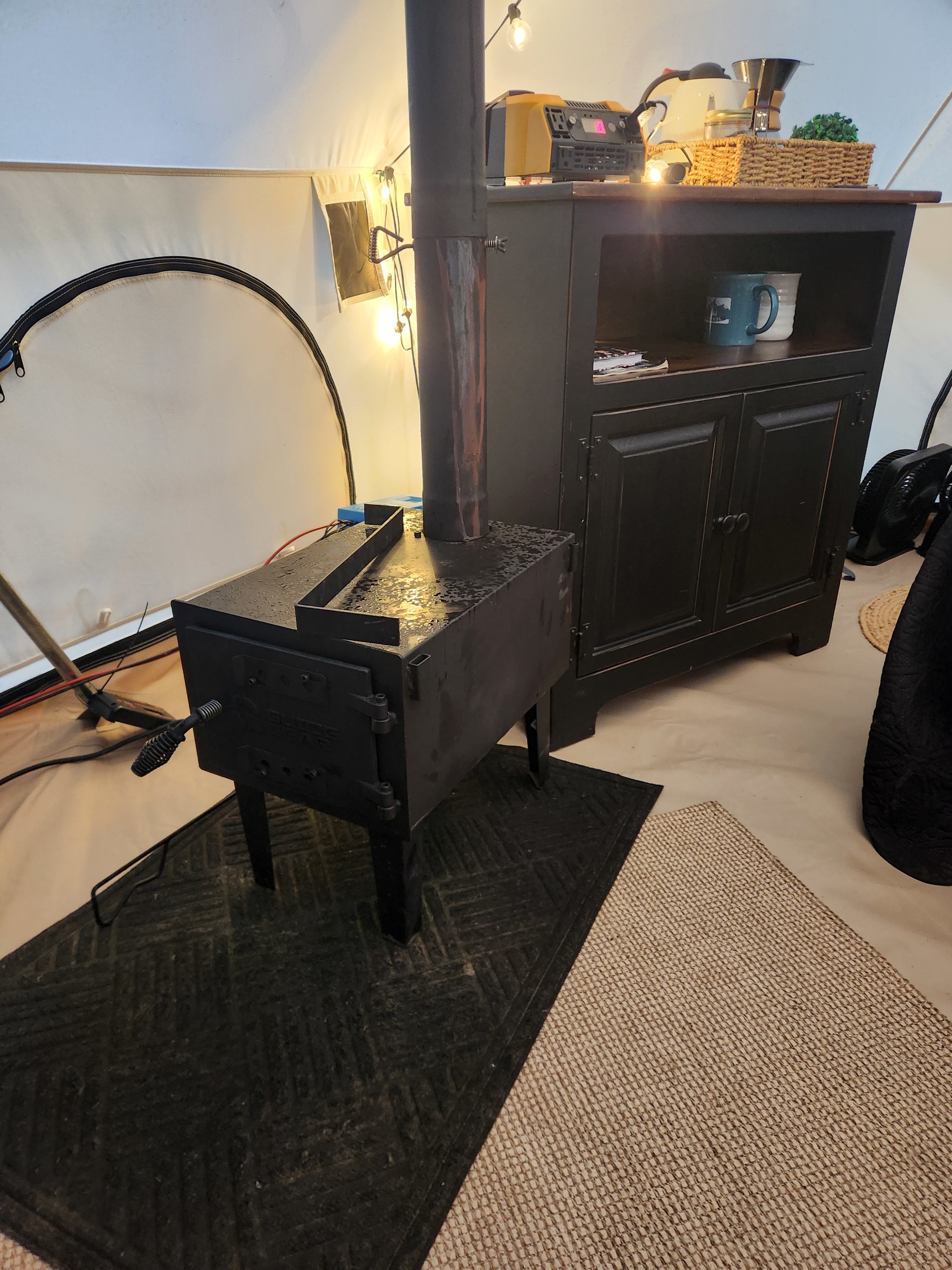 Overgrown Ridge Camp By Letchworth