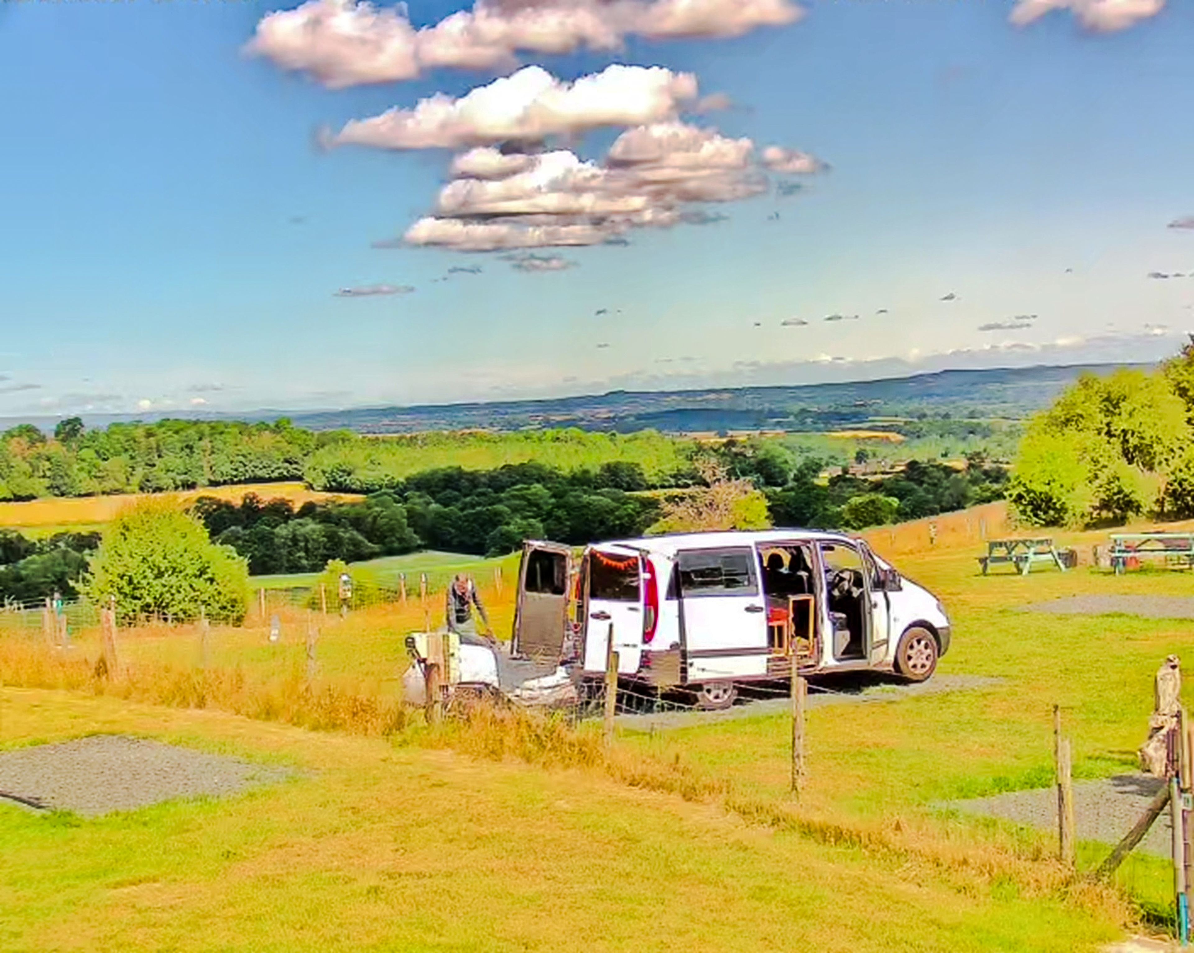 Spring Field Dark Skies Eco Camp