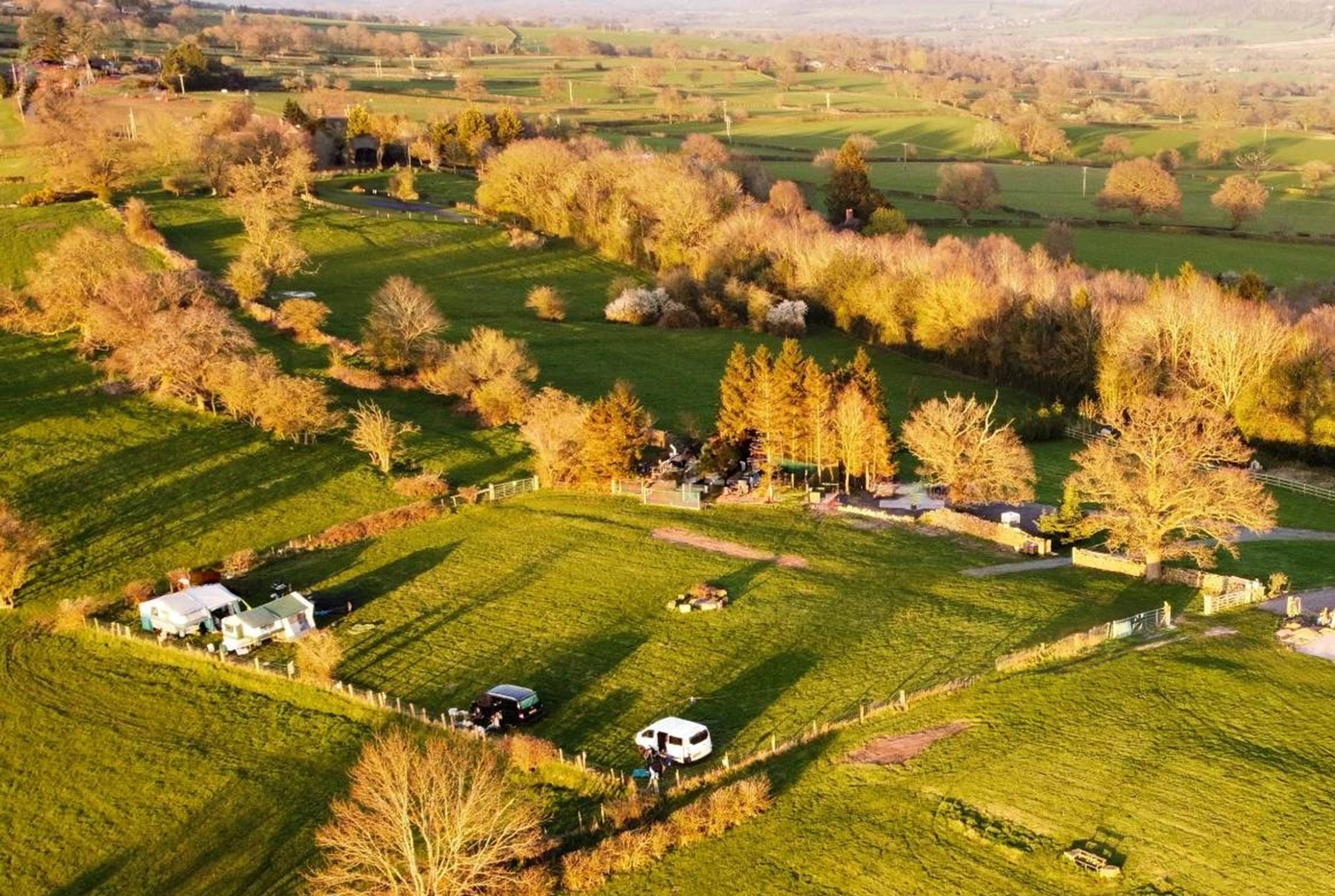 Spring Field Dark Skies Eco Camp