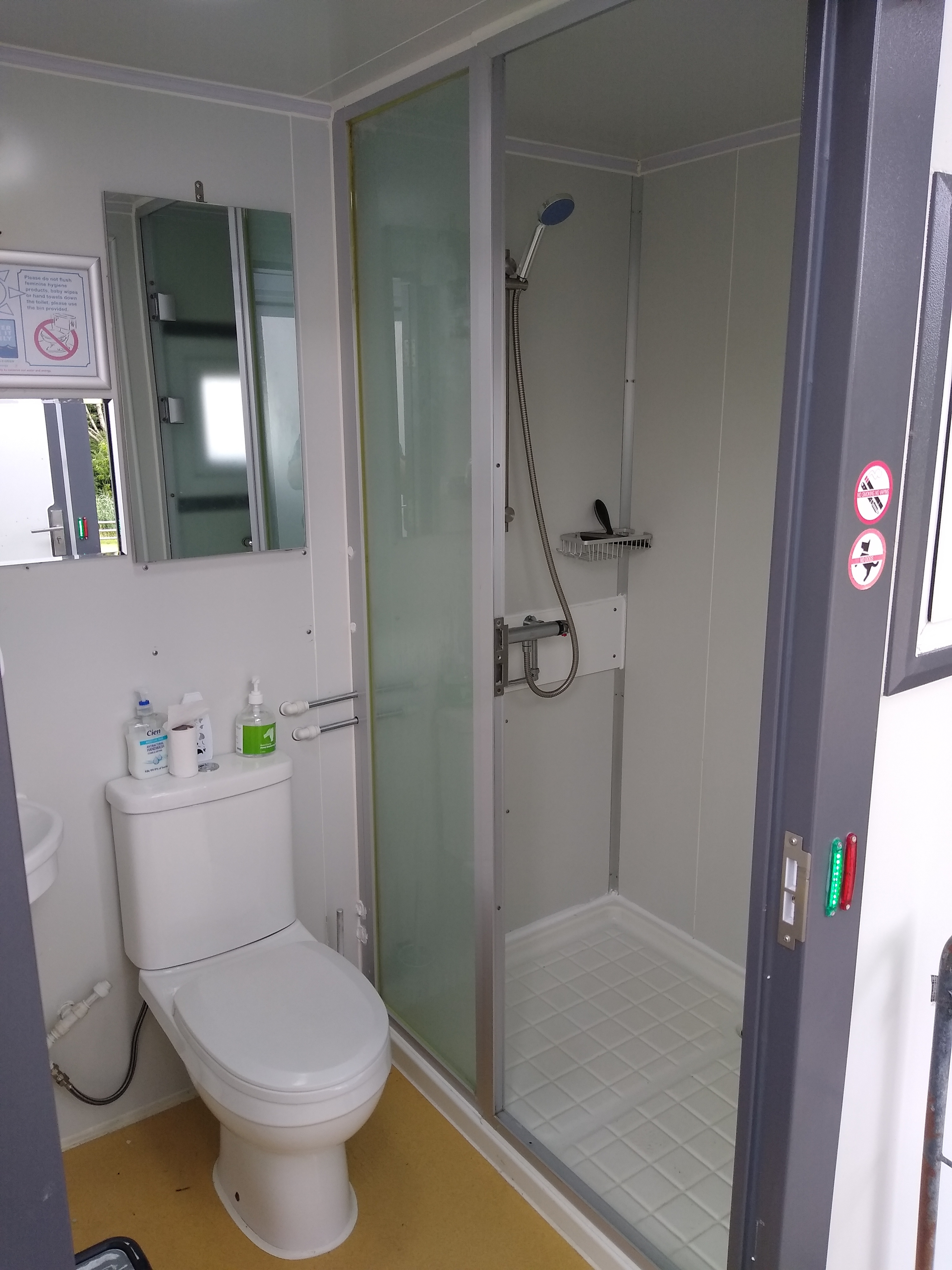 Spring Field Dark Skies Eco Camp