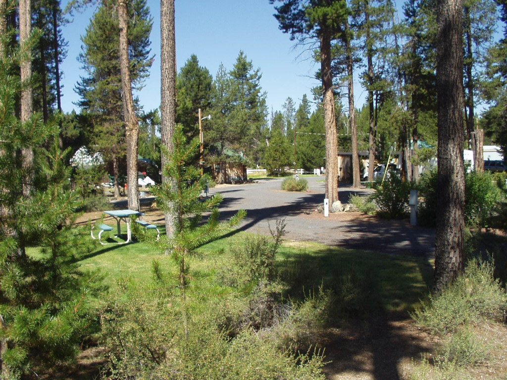 Big Pines RV Park, Crescent, Oregon