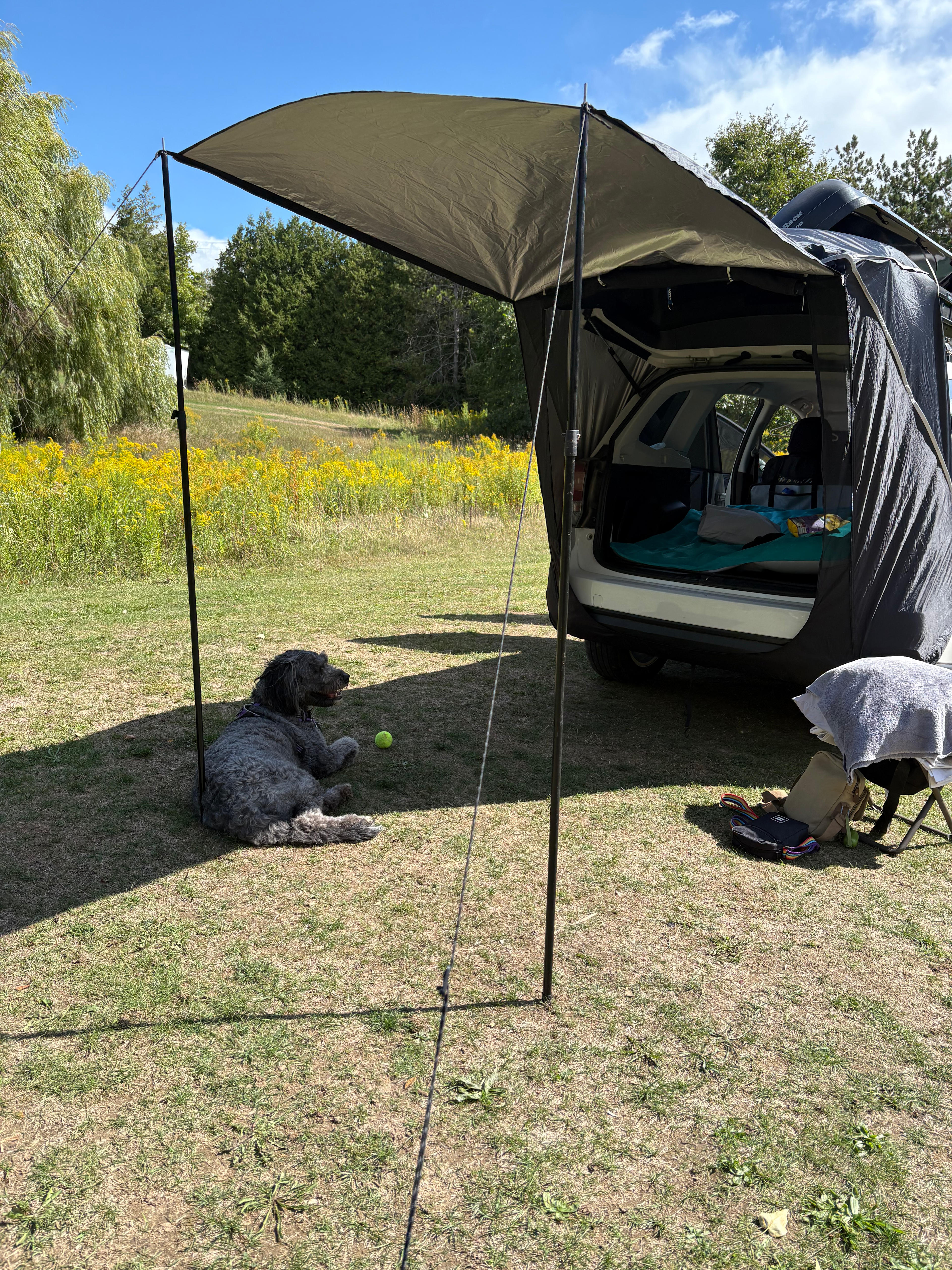 Next to Mono Cliffs Provincial Park