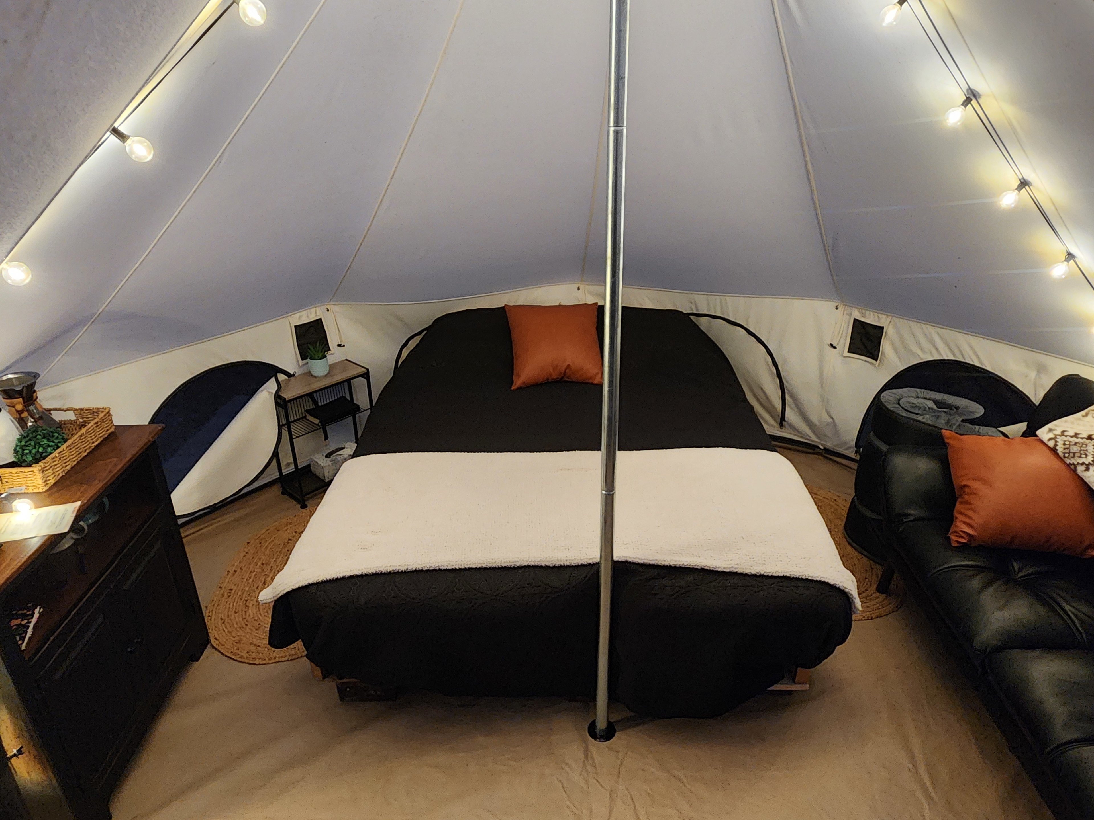 Overgrown Ridge Camp By Letchworth