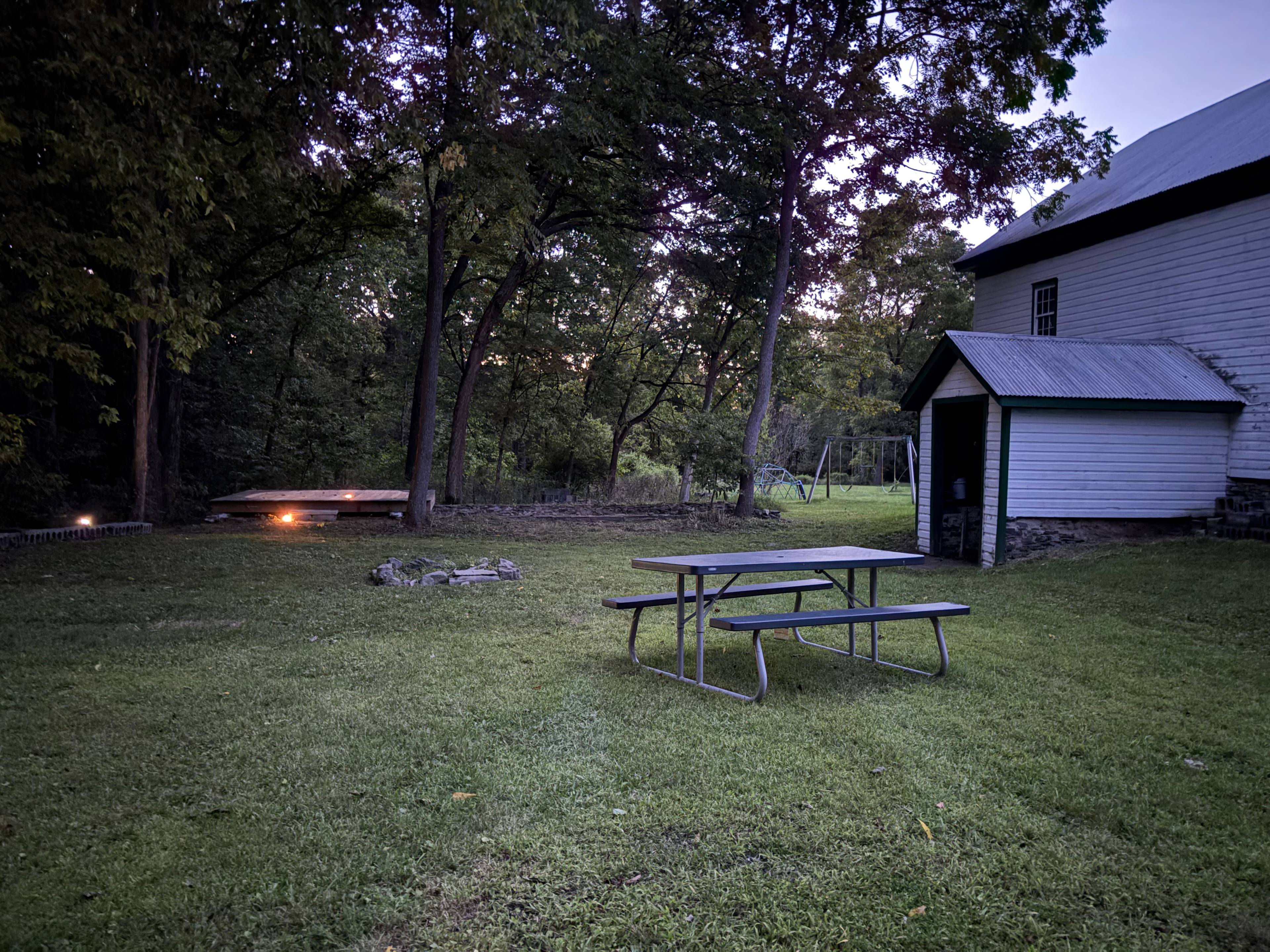 Woodside tent site 1