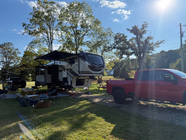 Was able to pull thru